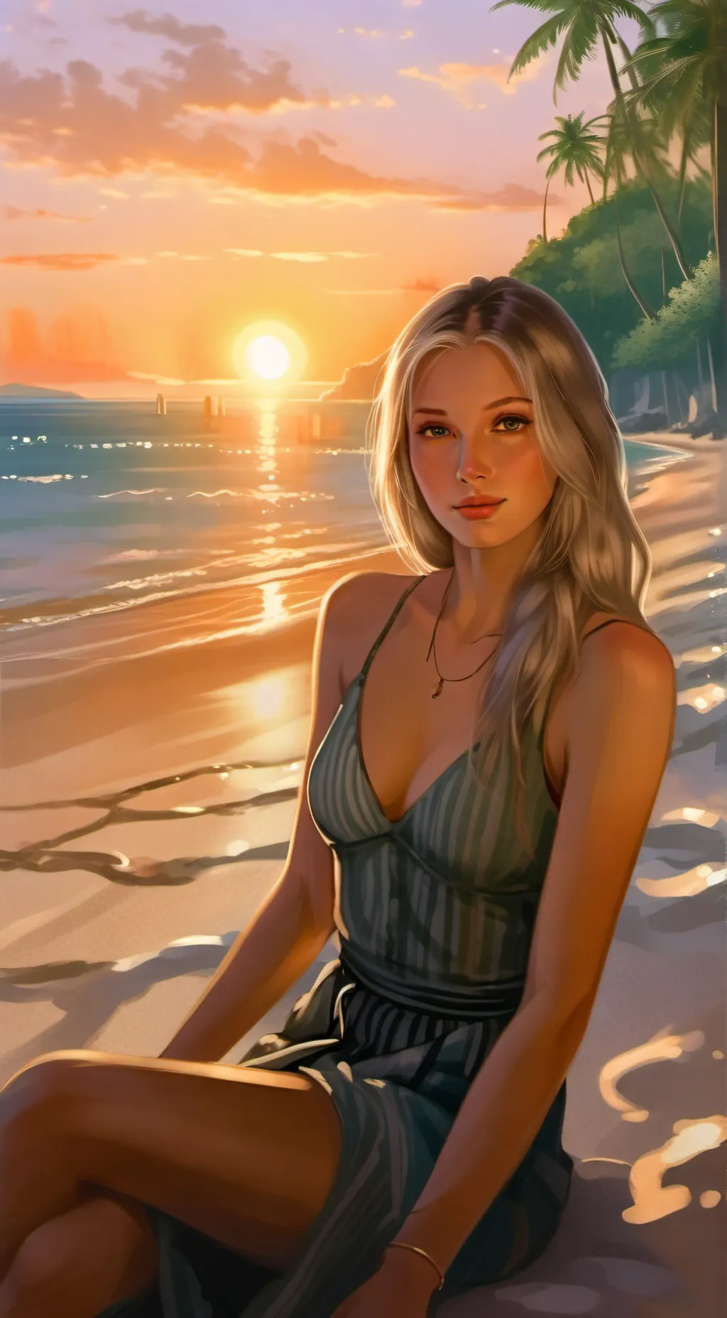 ai character: Lena background