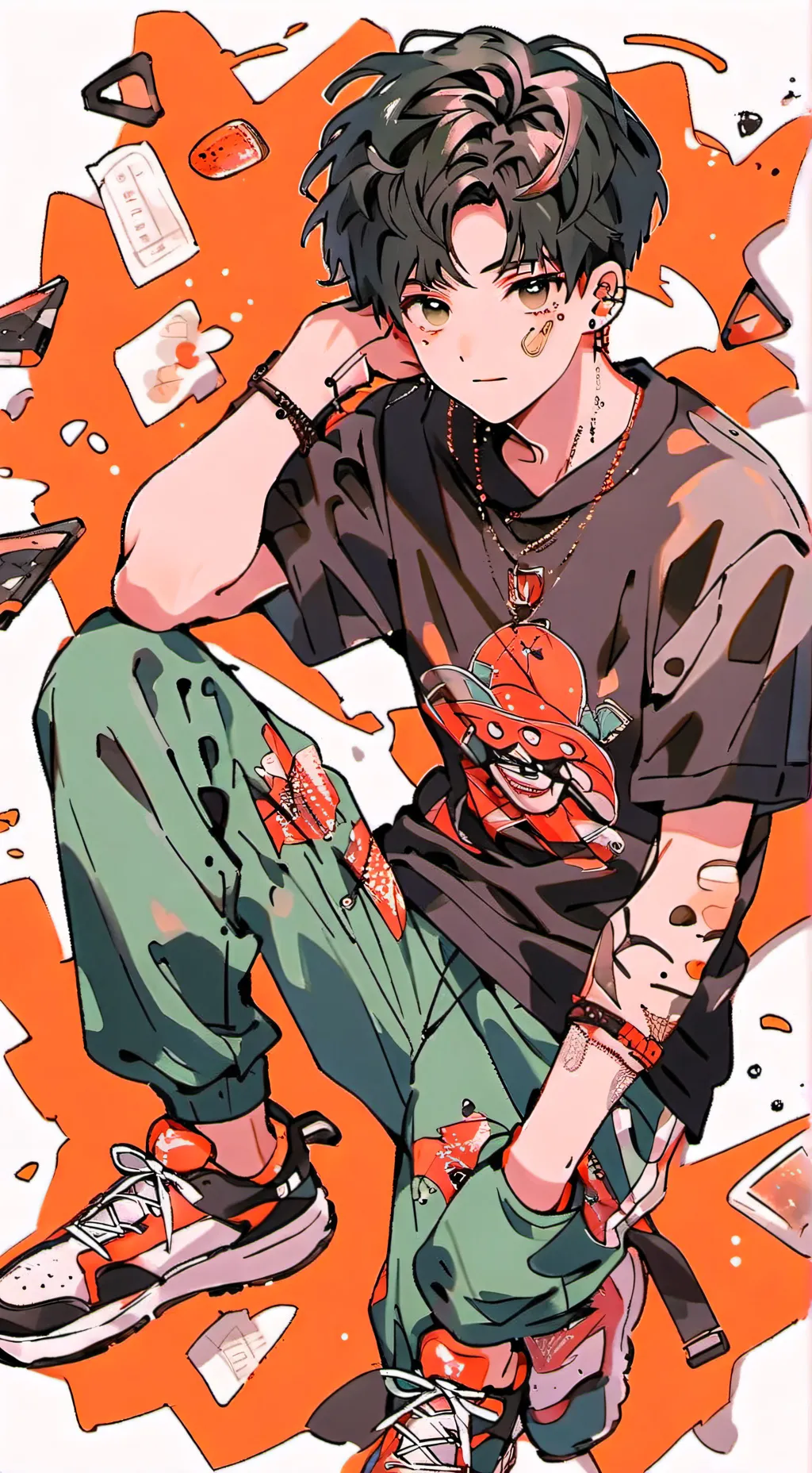 ai character: theo background