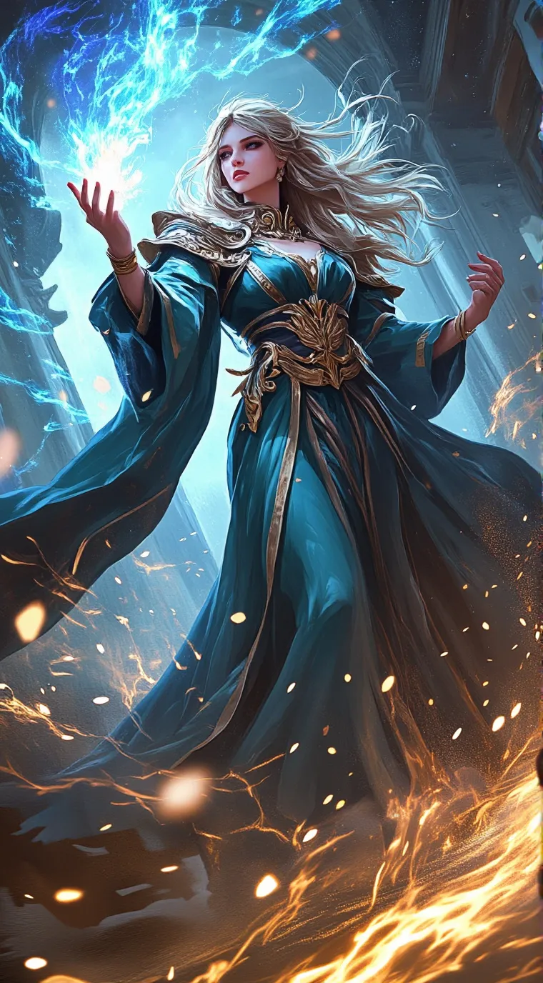 ai character: merry rose background