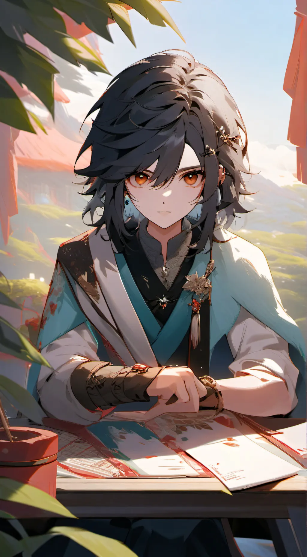 ai character: Asher background