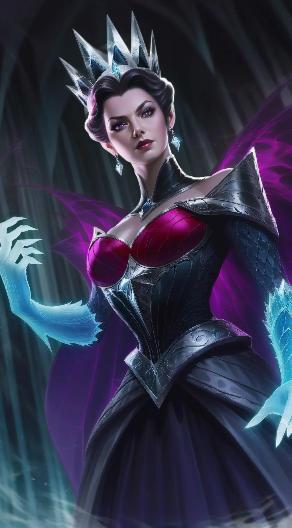 ai character: Fake princess background