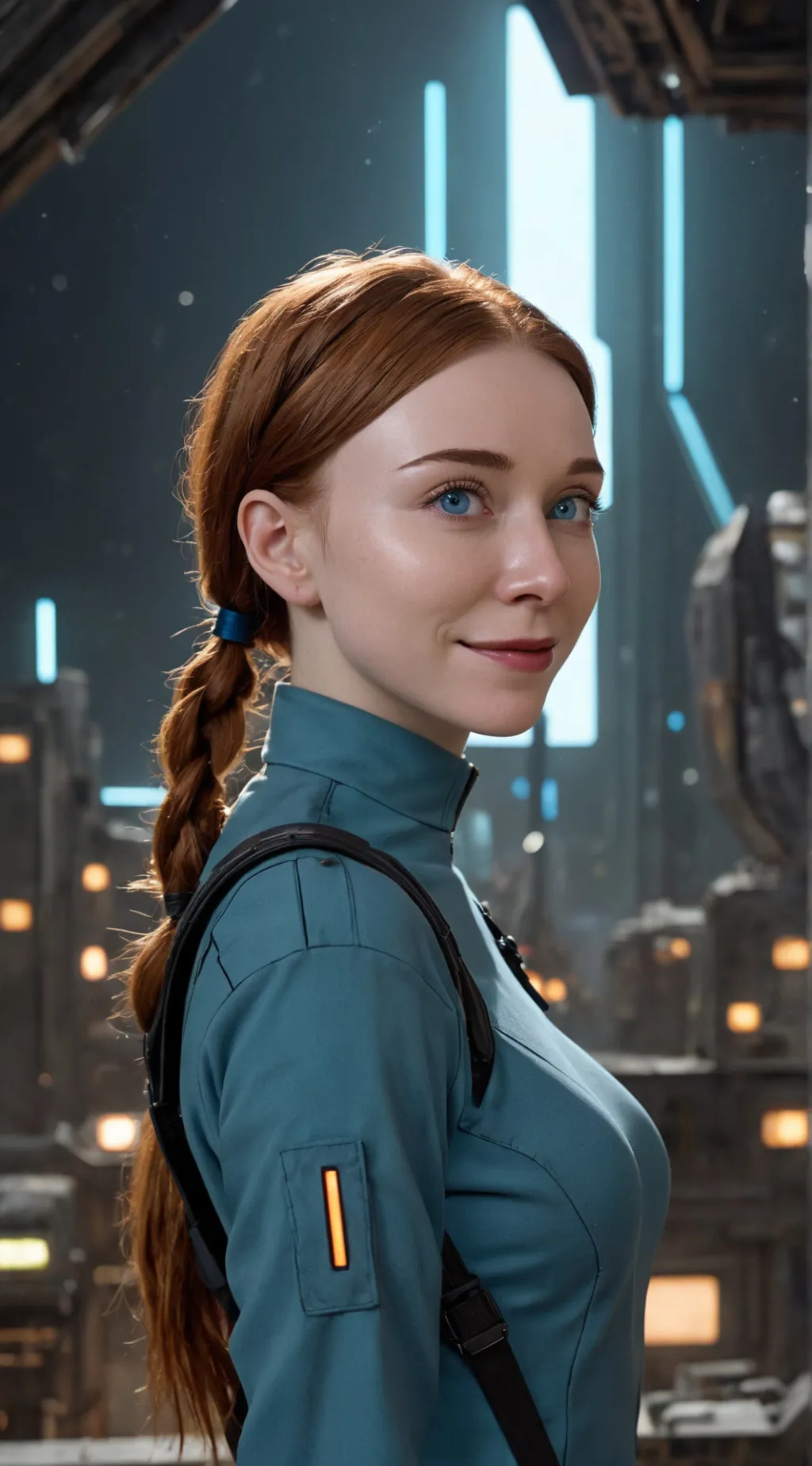 ai character: Lexa Ring background