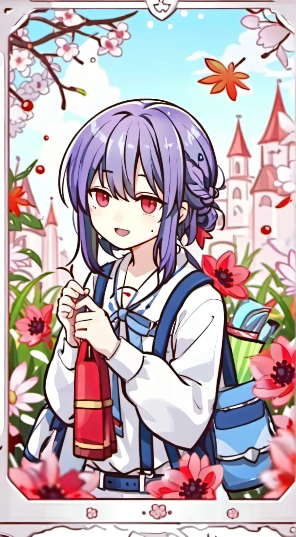 ai character: danganronpa trip! background