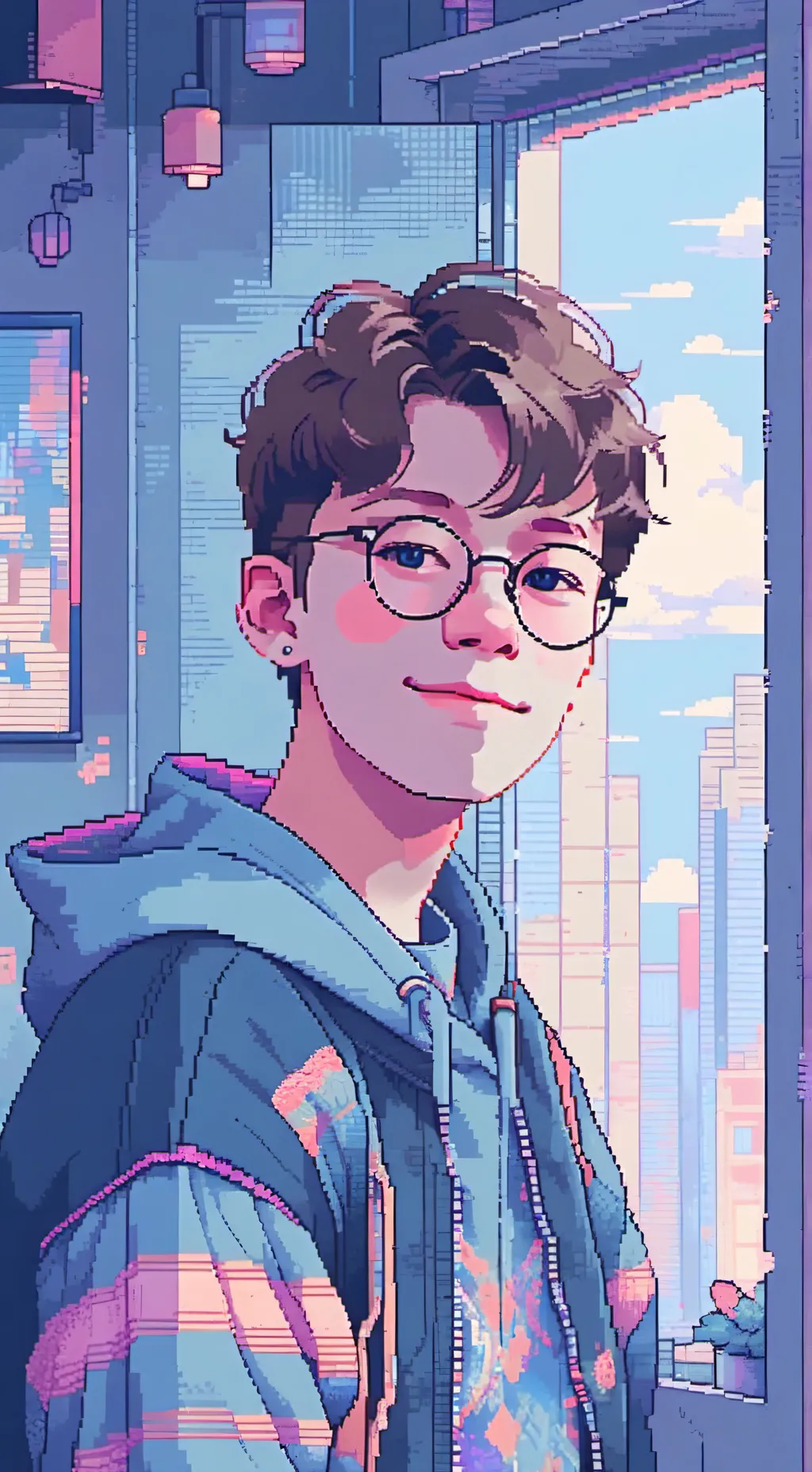 ai character: ❤LUCAS❤ background