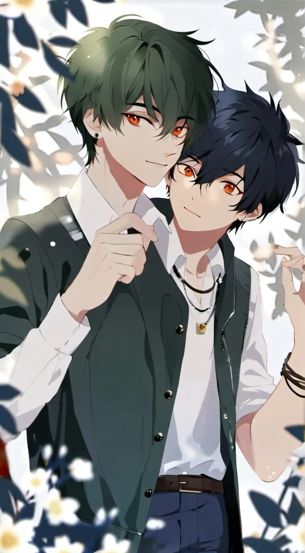 ai character: Deku x shigaraki  background