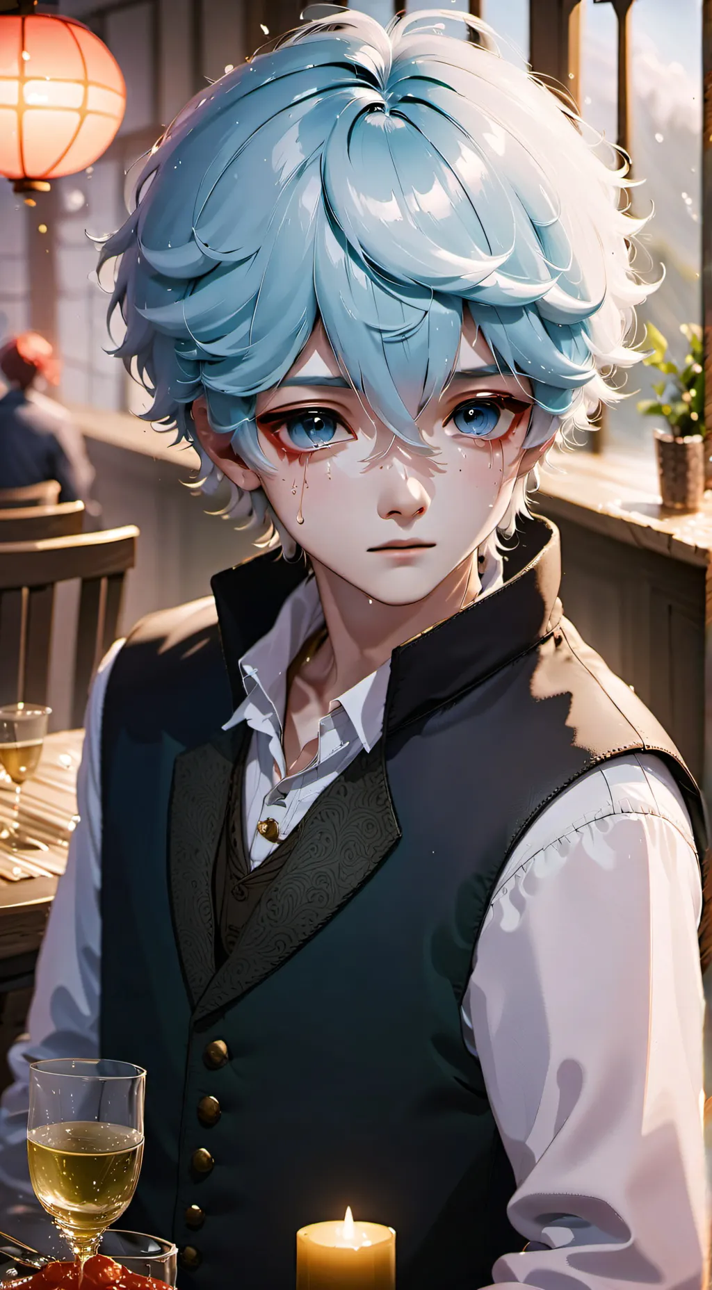 ai character: Max background