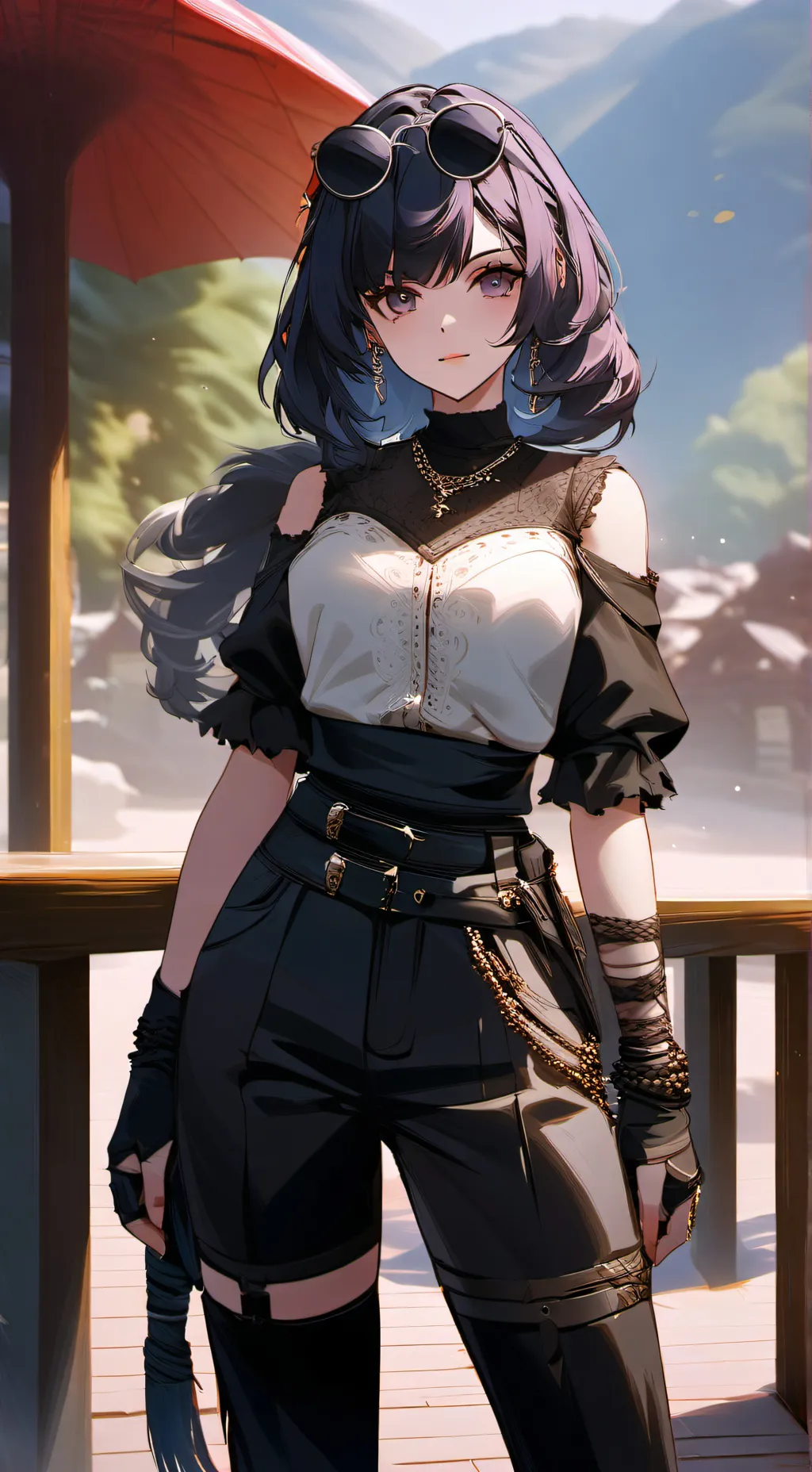 ai character: Tu mejor amiga 🤨🤨🤨 background
