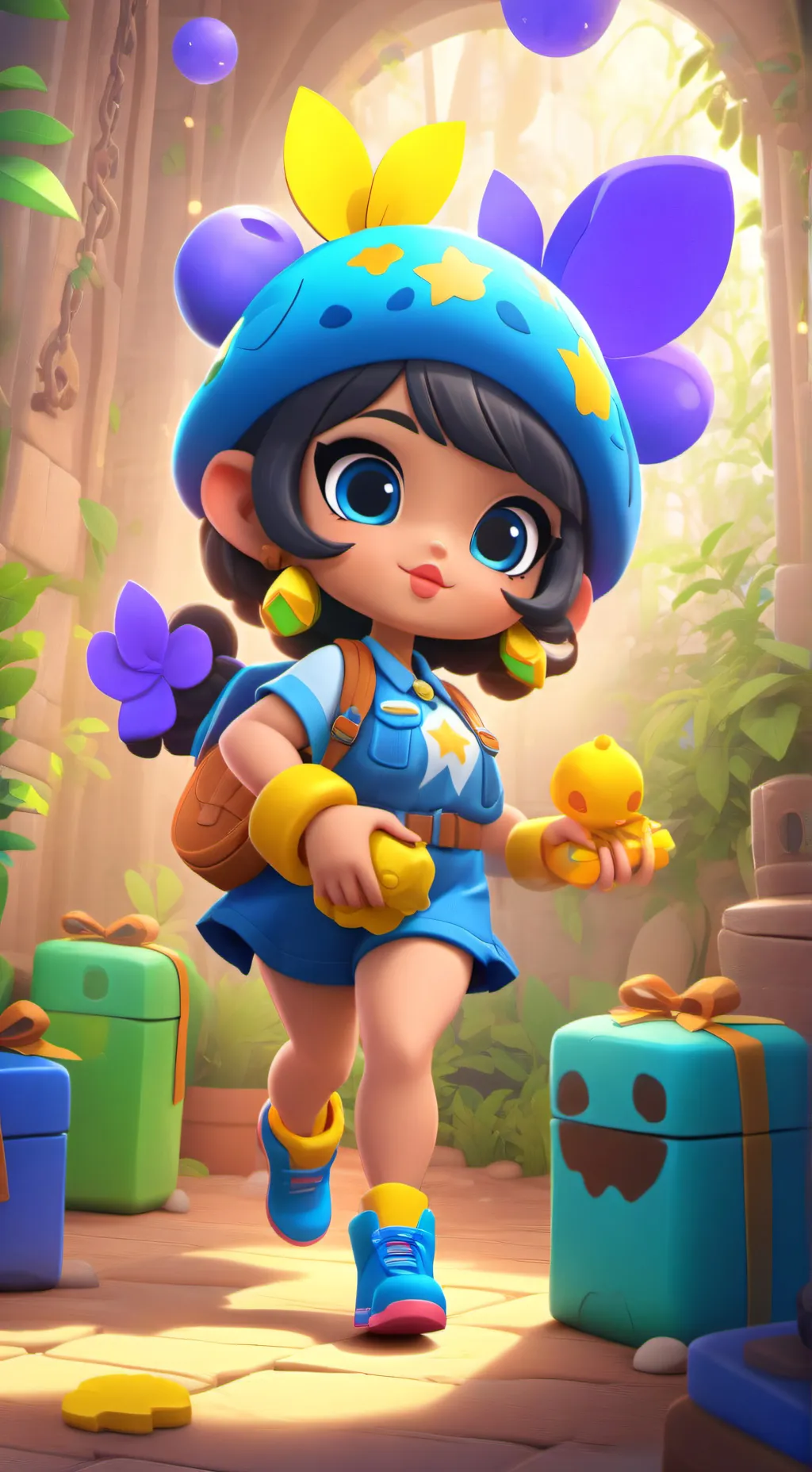 ai character: bebe creo que mal  background