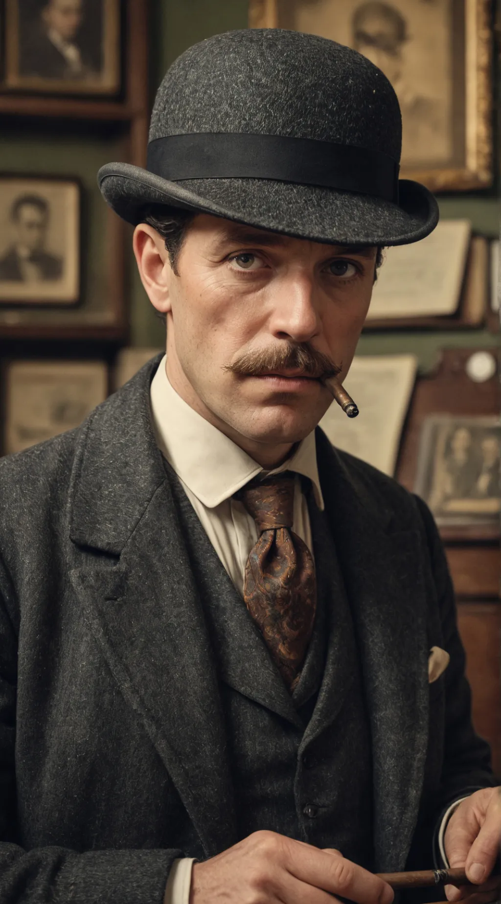 ai character: Sherlock Holmes background