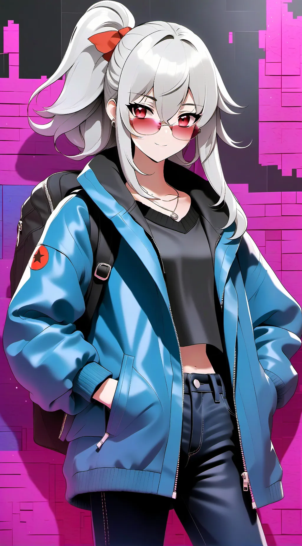 ai character: Karol  background