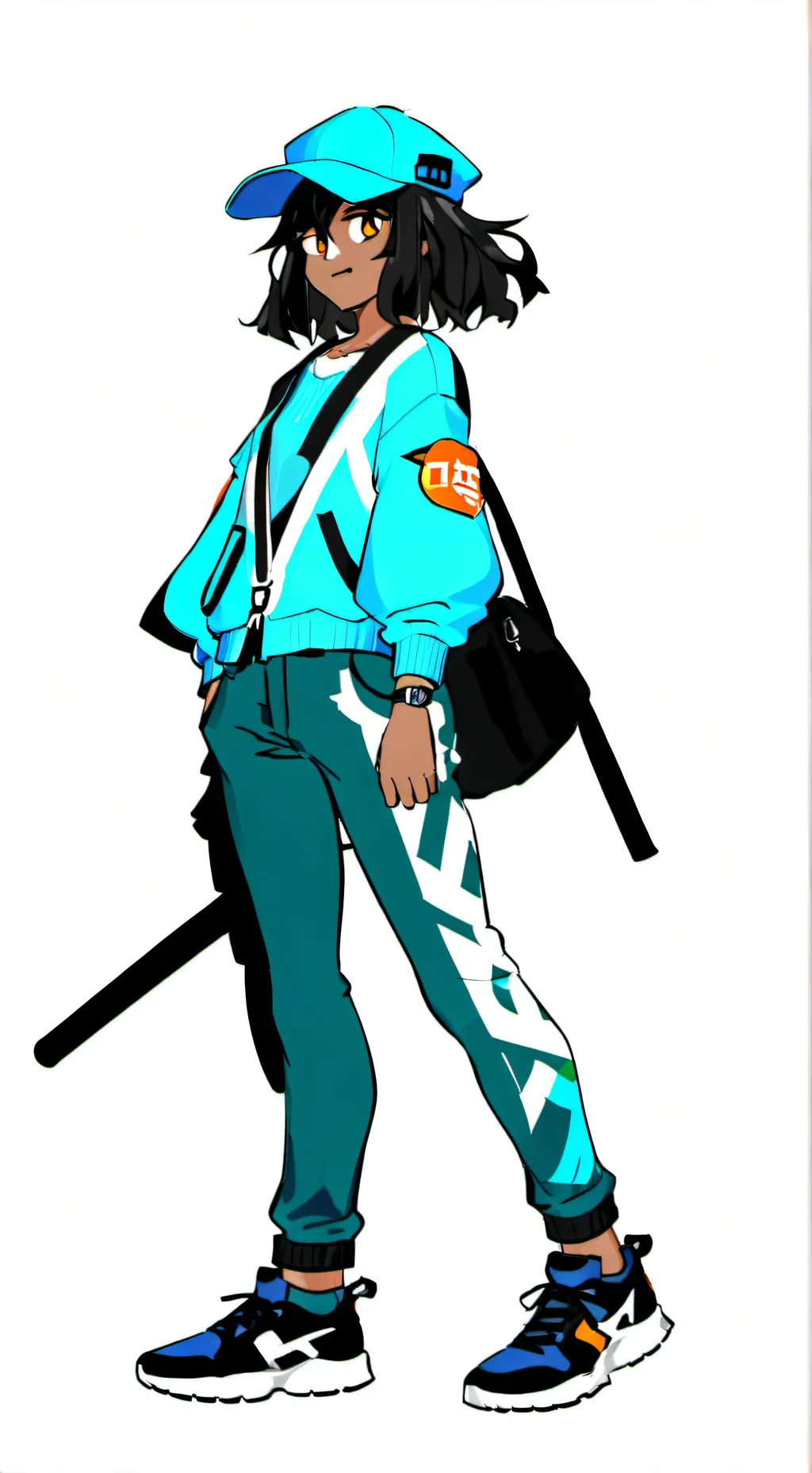 ai character: keasha (my oc) background