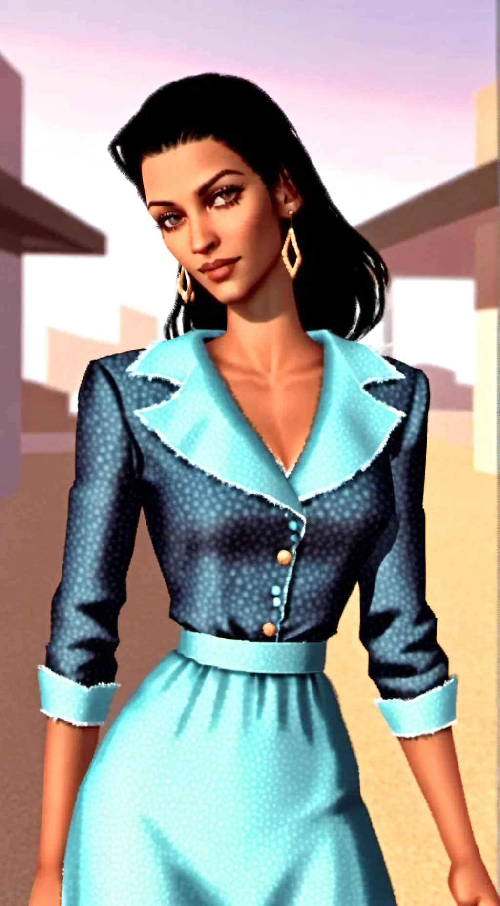 ai character: Words background