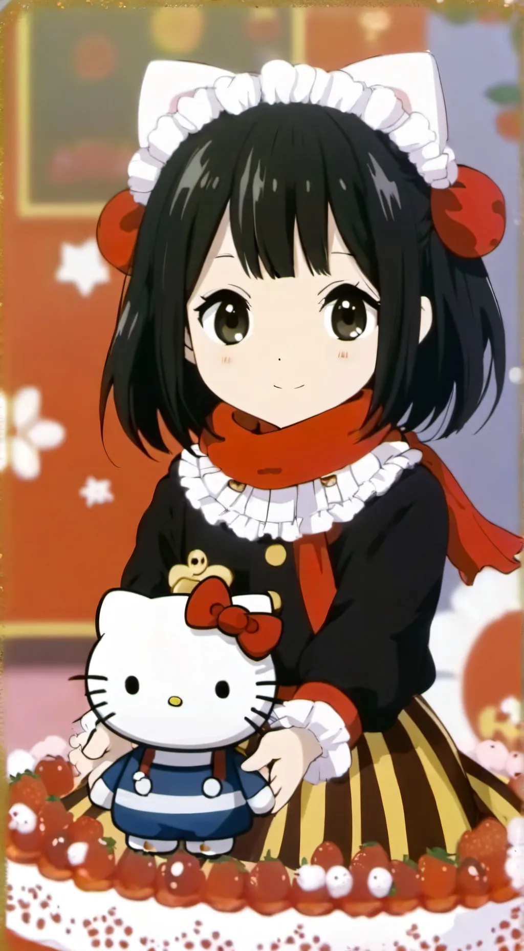 ai character: Sanrio background