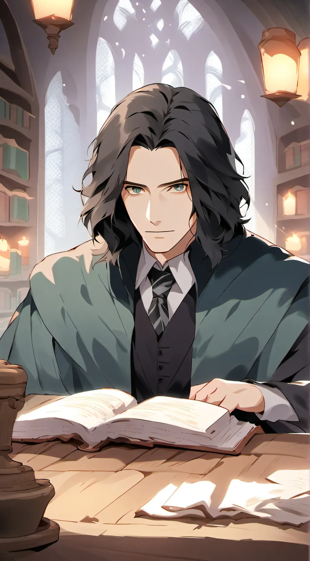 ai character: Severus Snape background