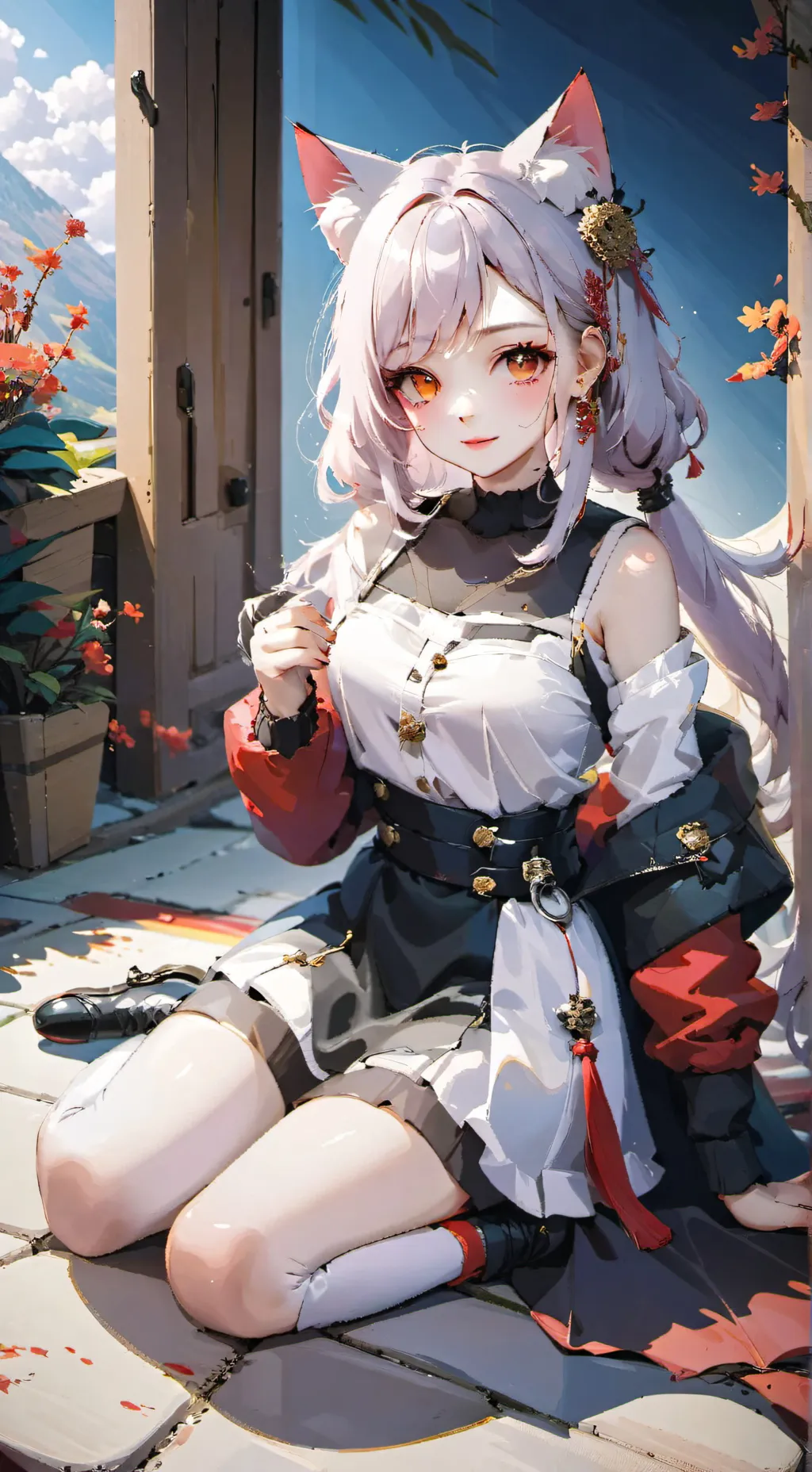 ai character: Ayumi background