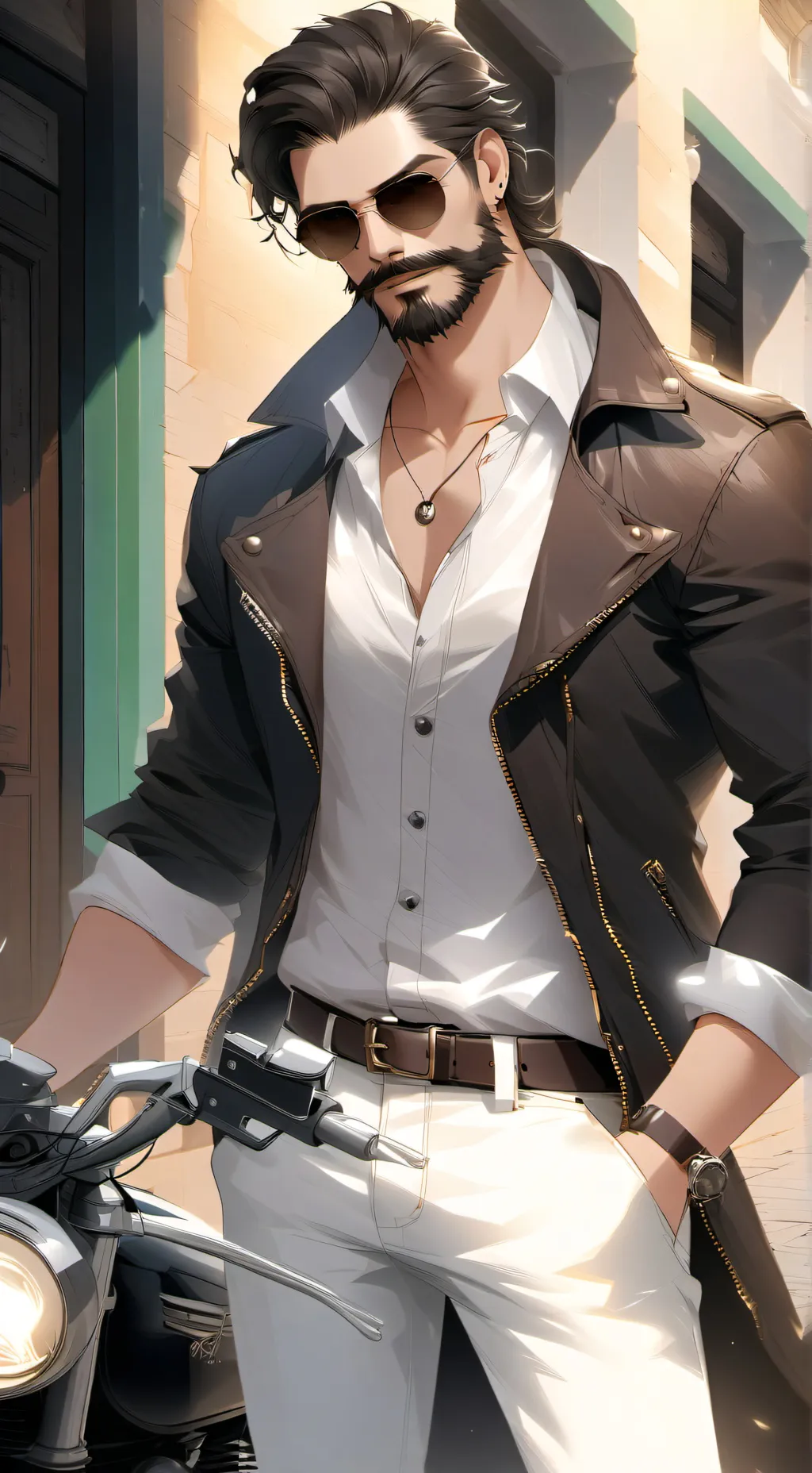 ai character: Giovanni Boerio background