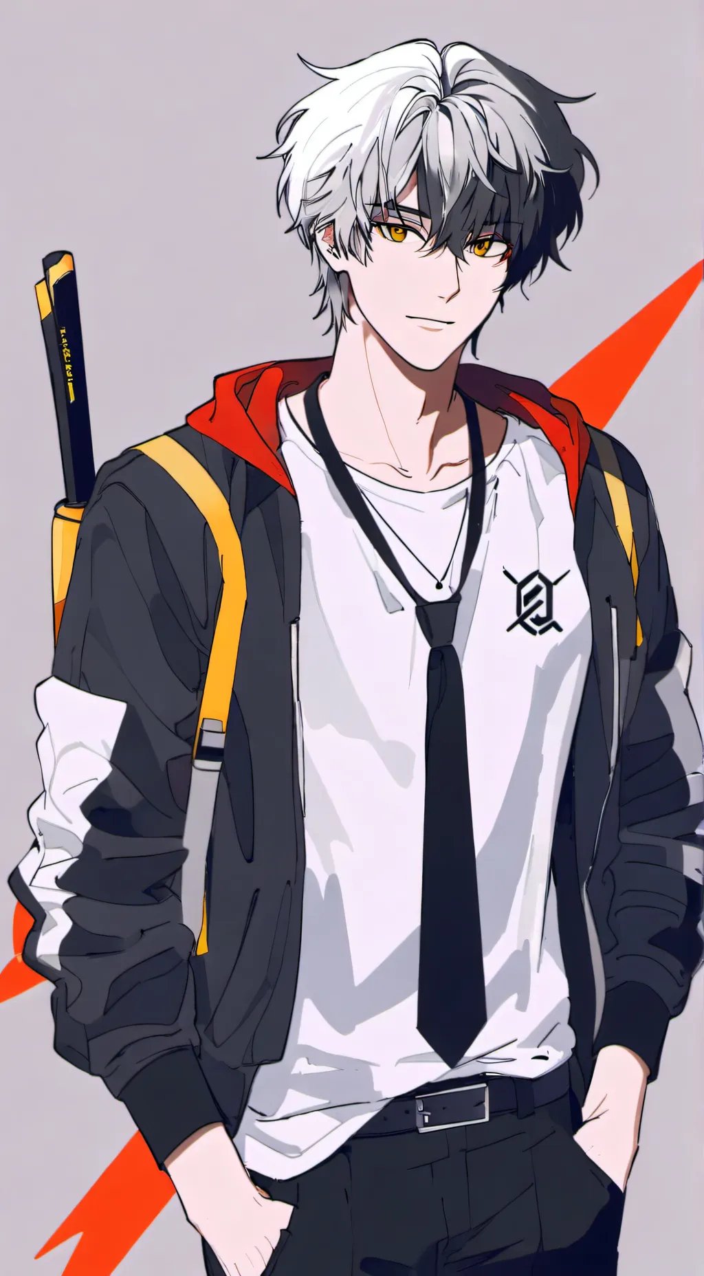 ai character: Damien background