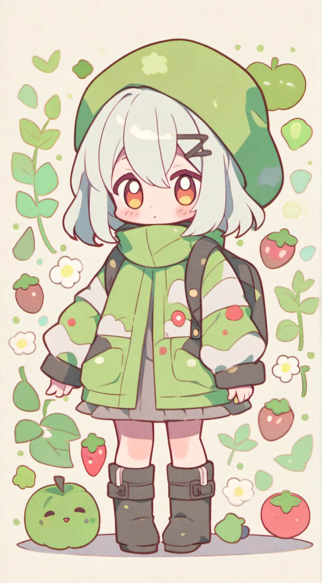 ai character: sprout background