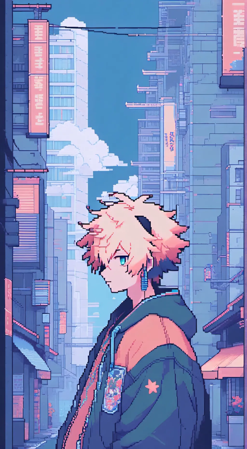 ai character: (bakugo) background