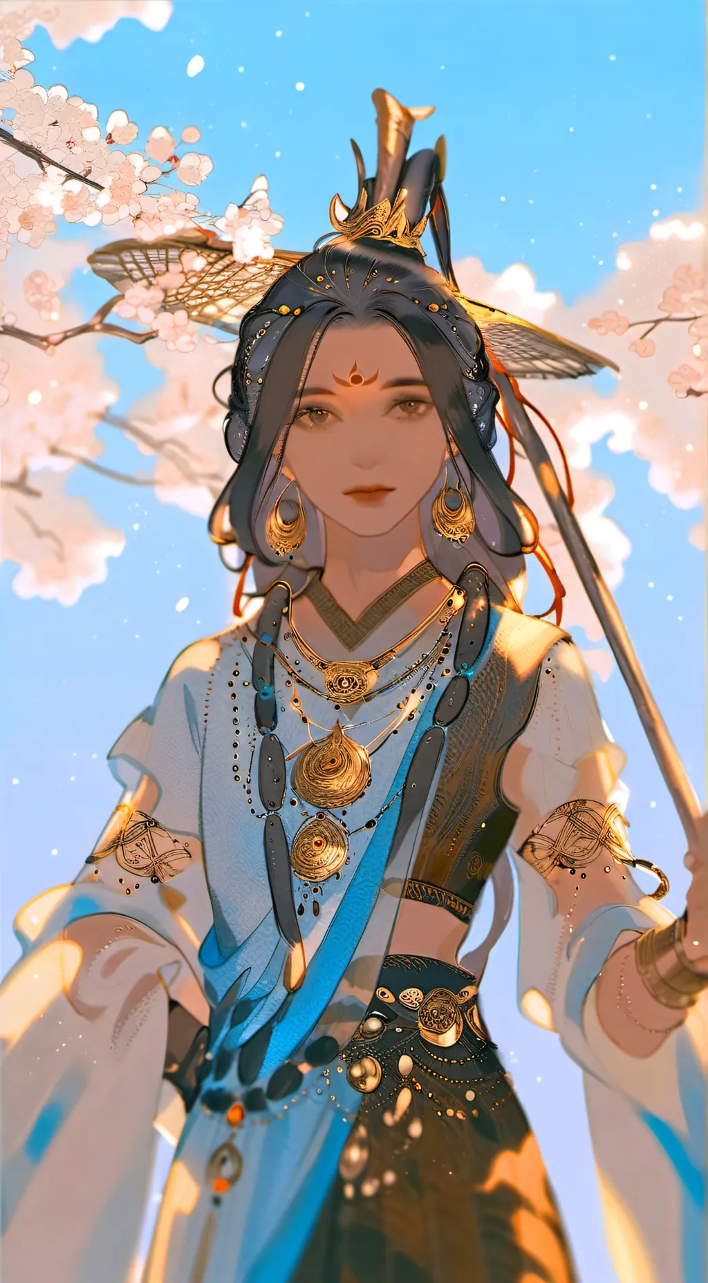 ai character: Maya background