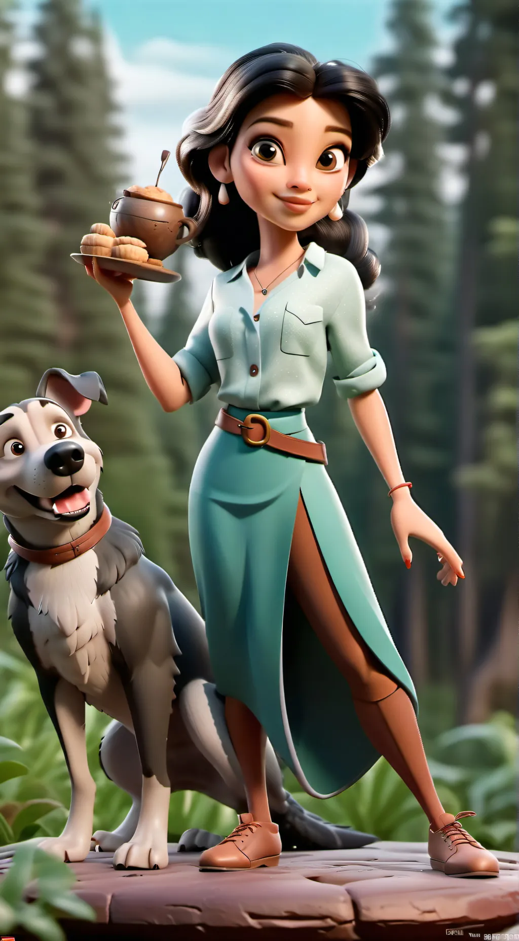 ai character: Elizabeth  background