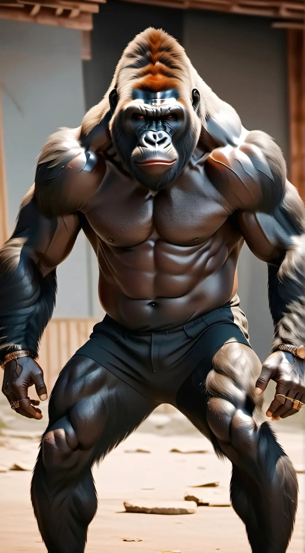 ai character: gorillatag hates u background