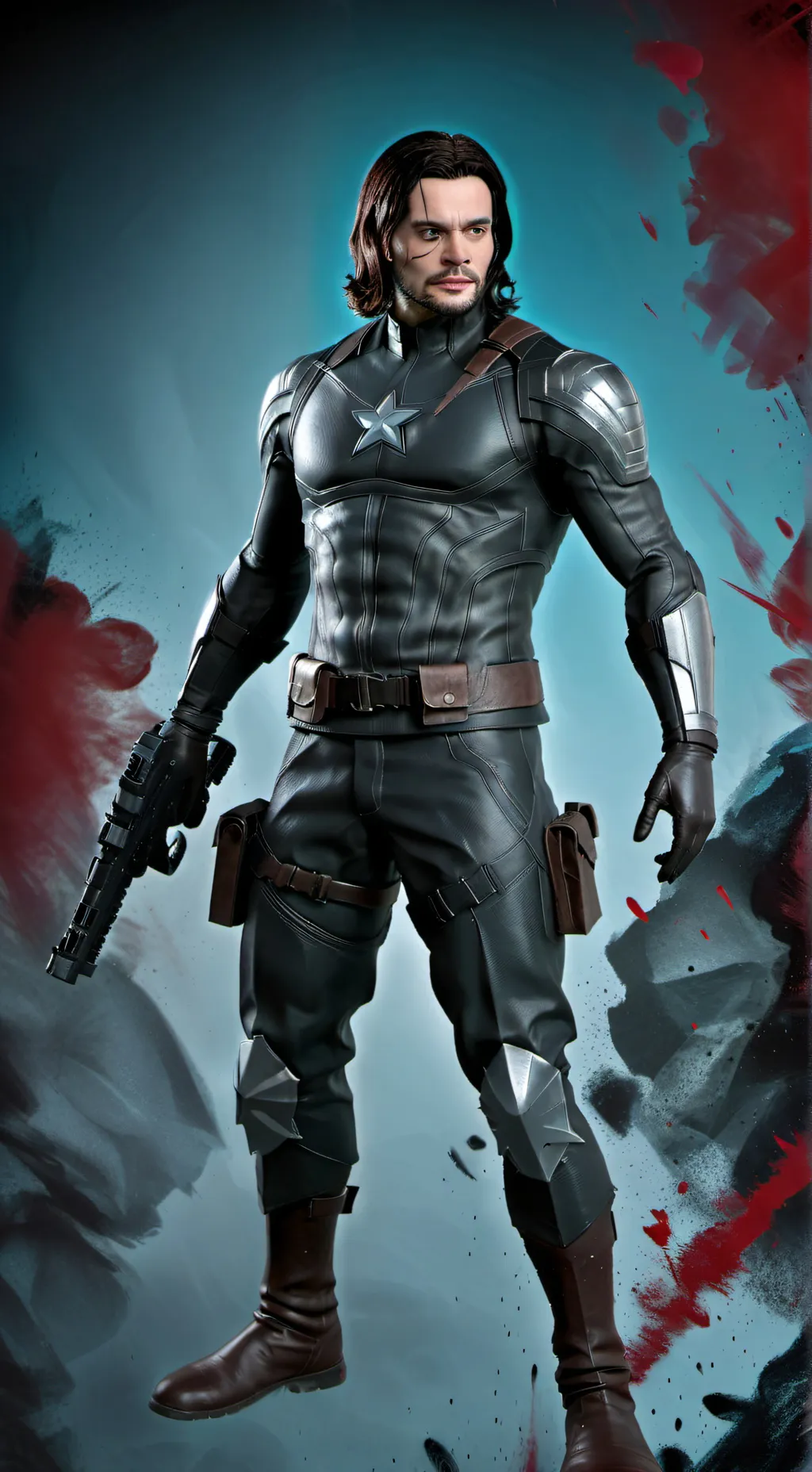 ai character: Bucky background