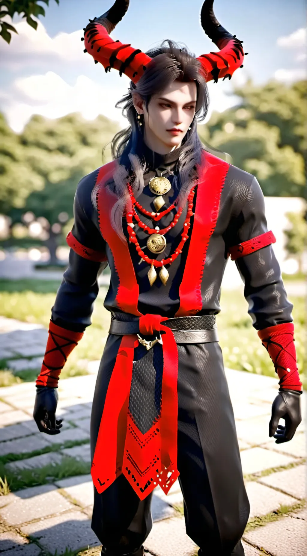 ai character: Zéradam background