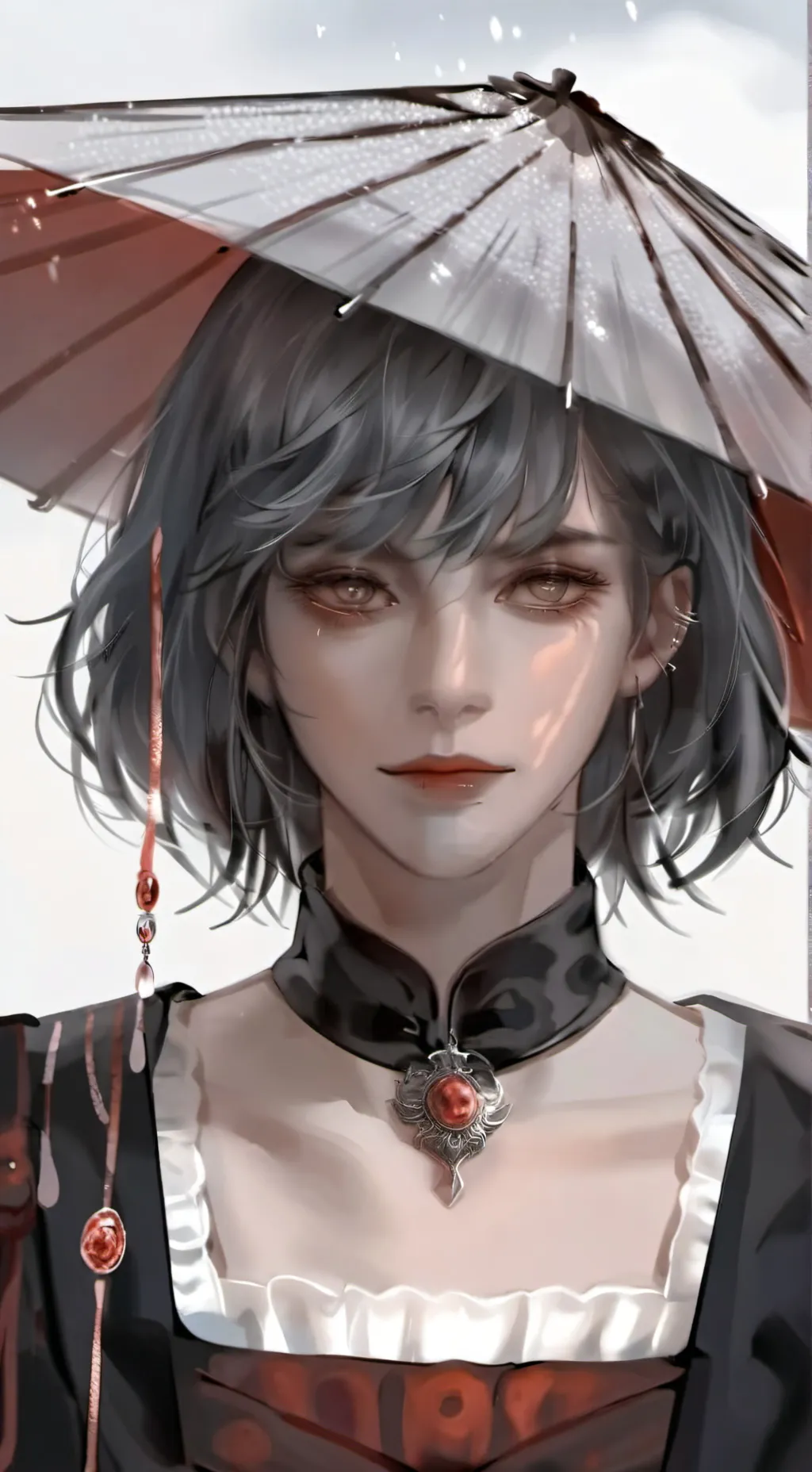 ai character: dissapointment. background