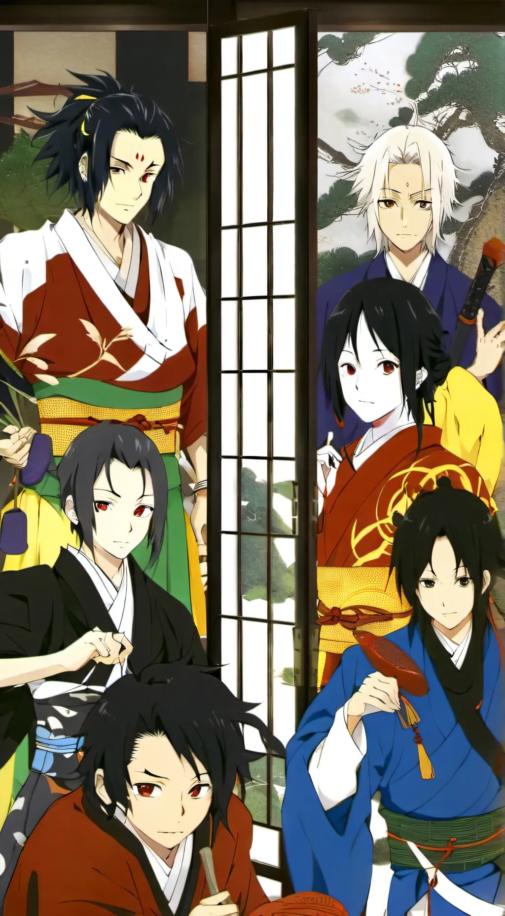 ai character: demon slayer background
