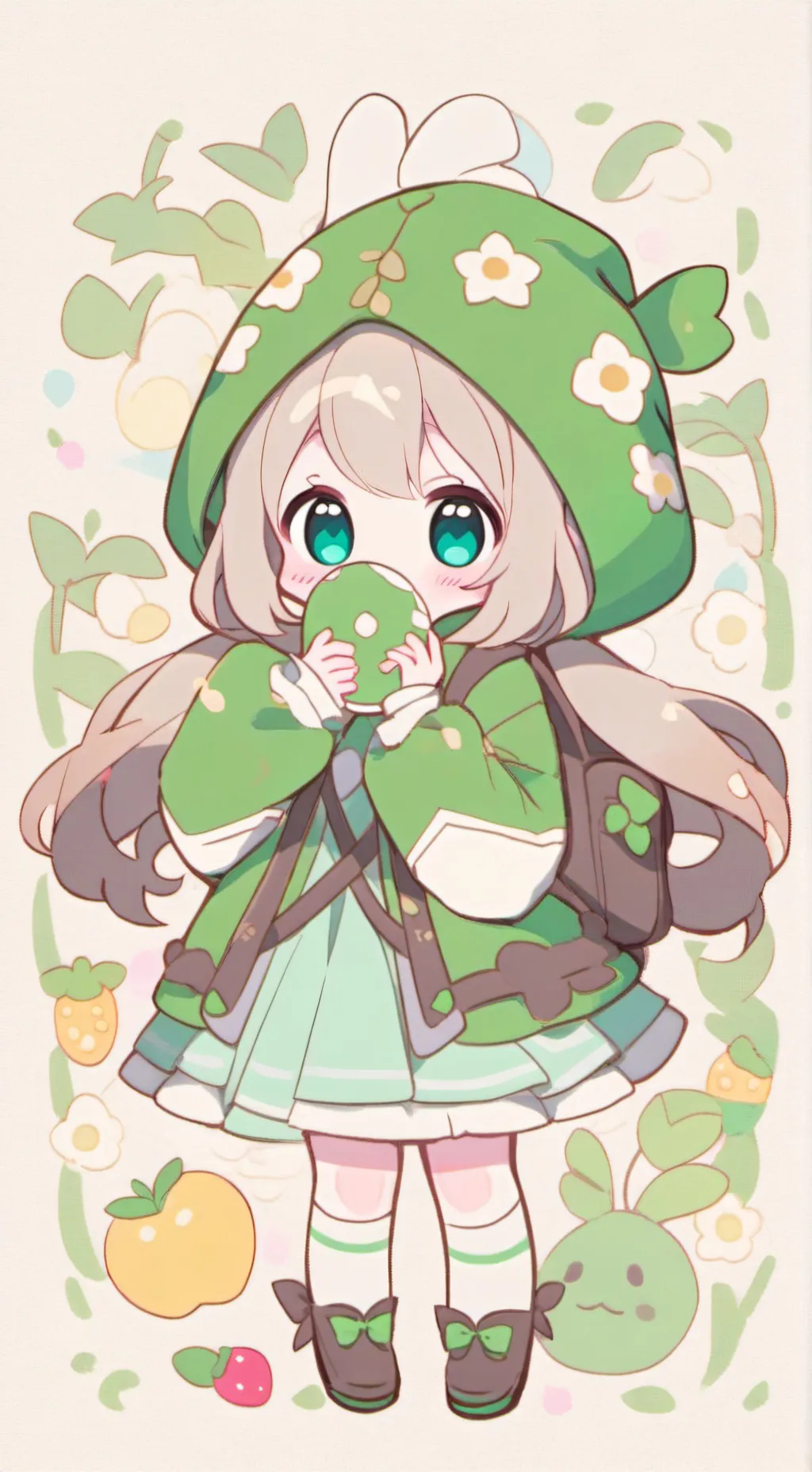 ai character: Baby mimi background