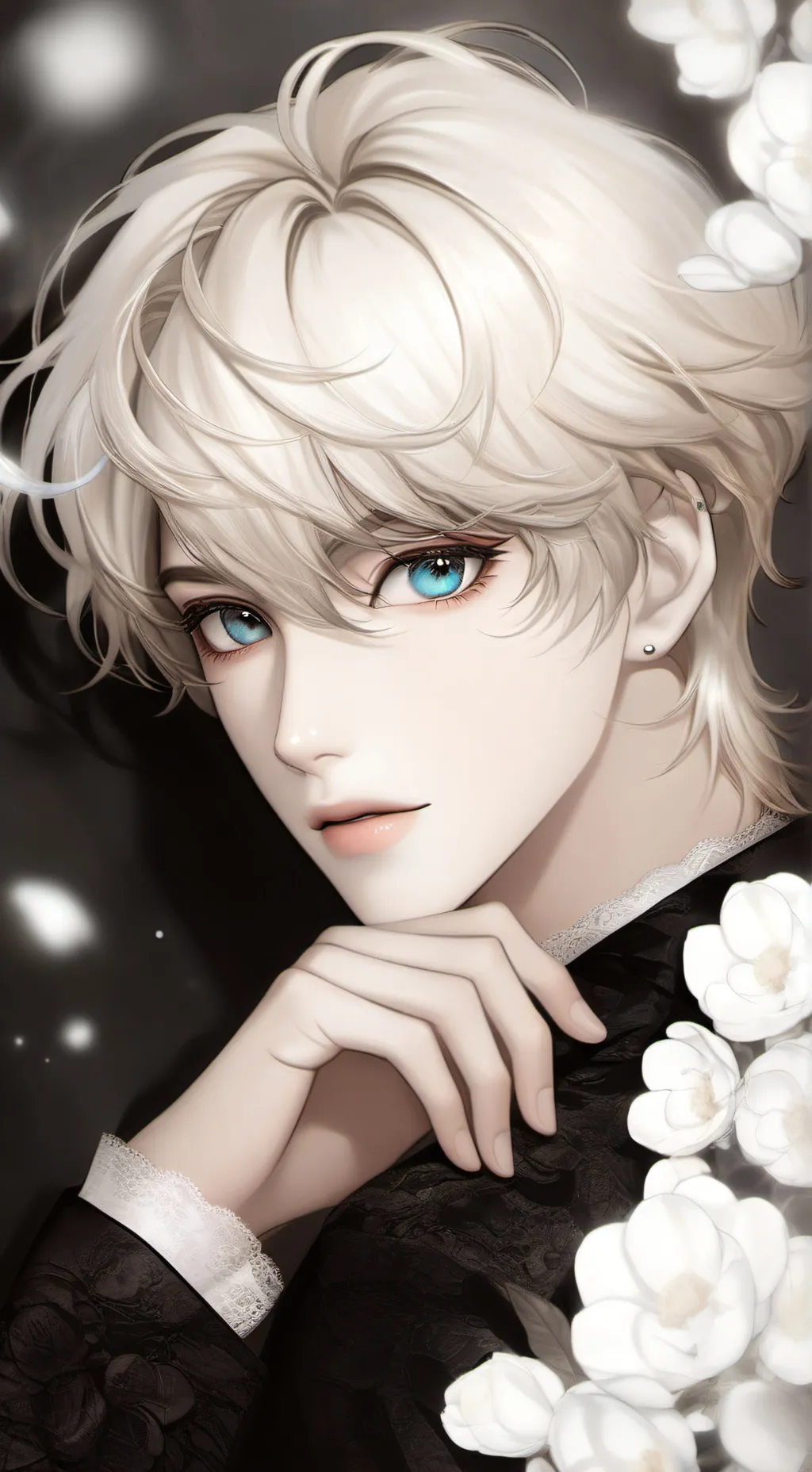 ai character: hyunjin background