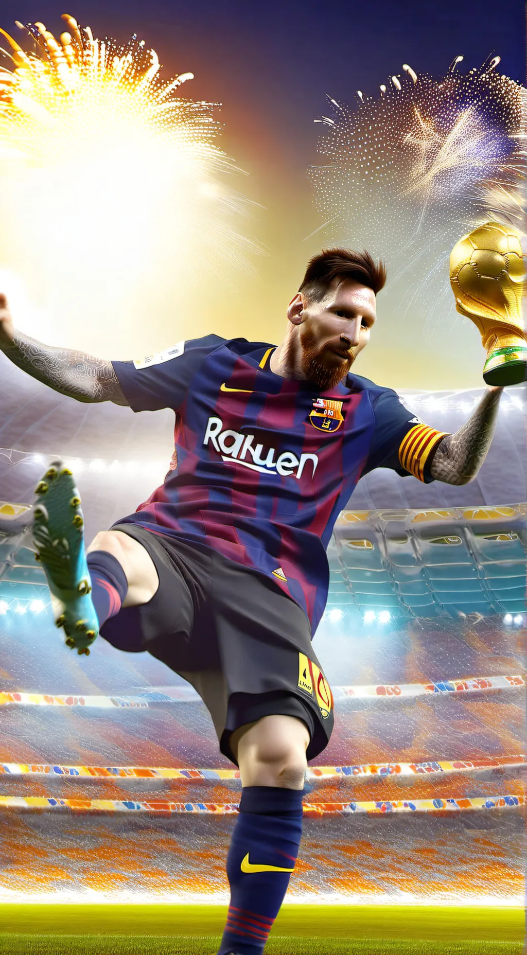 ai character: Messi background