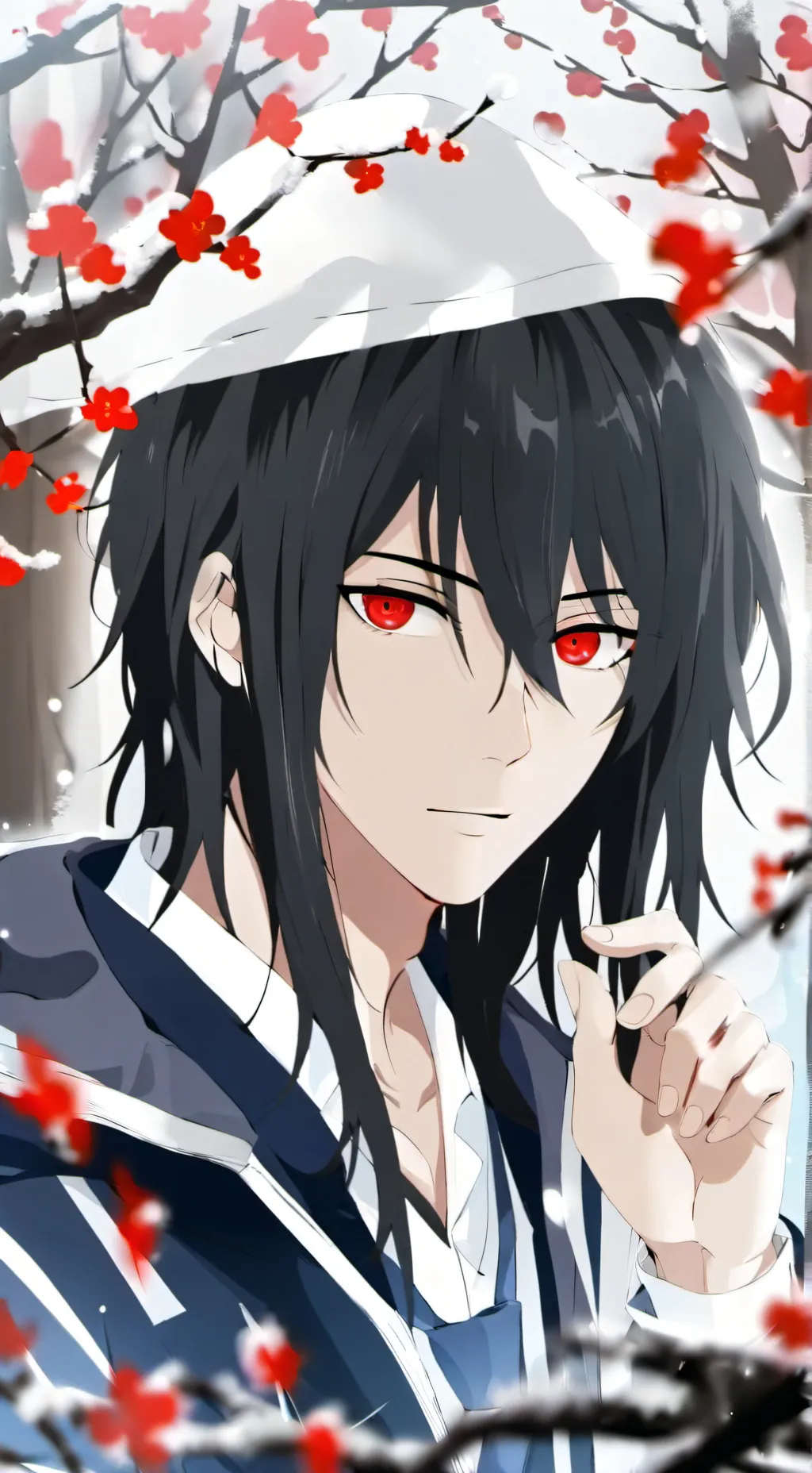 ai character: uppermoons  background