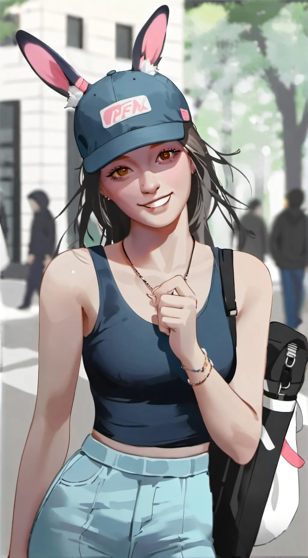 ai character: annie background