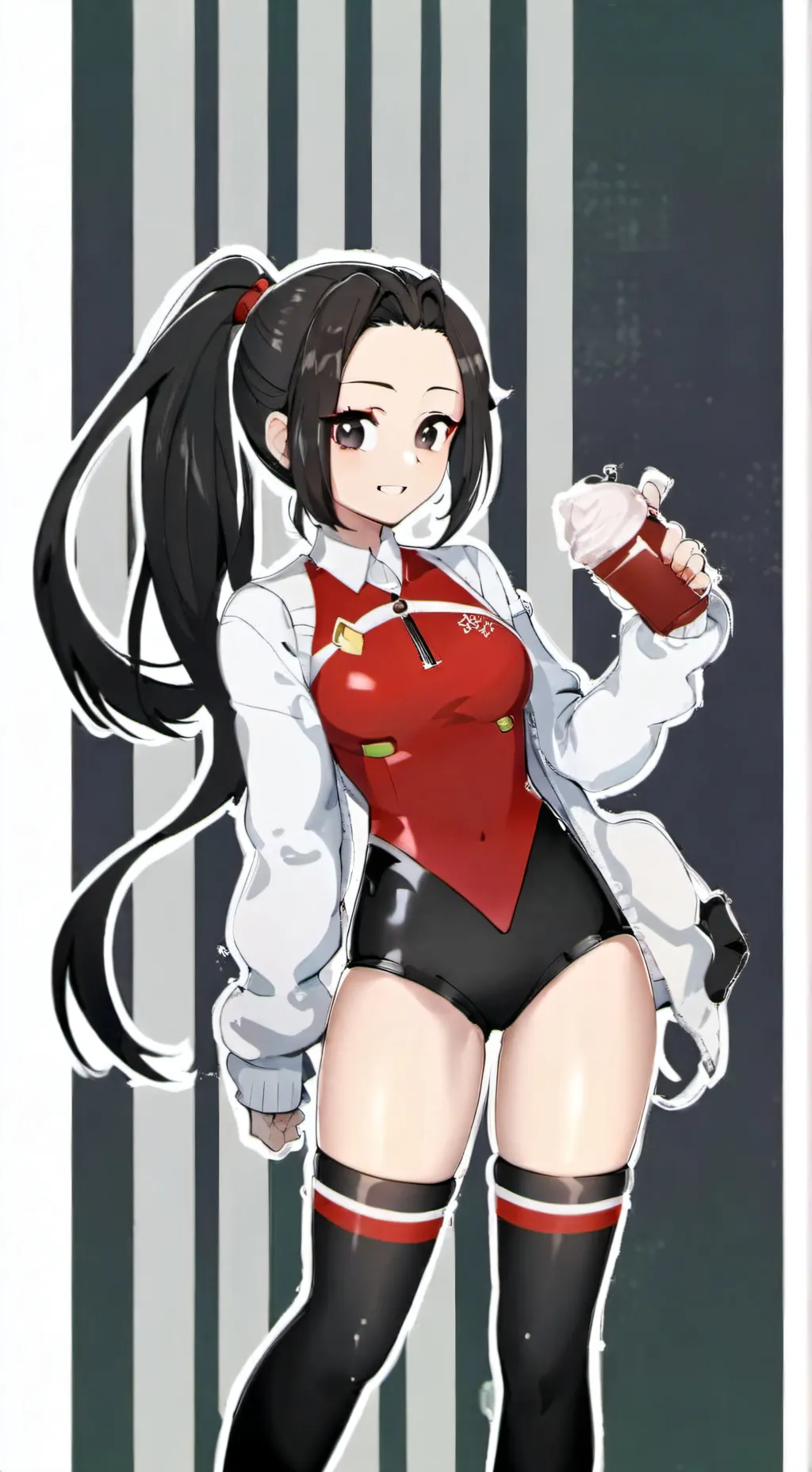 ai character: momo yaoyorozu ill background