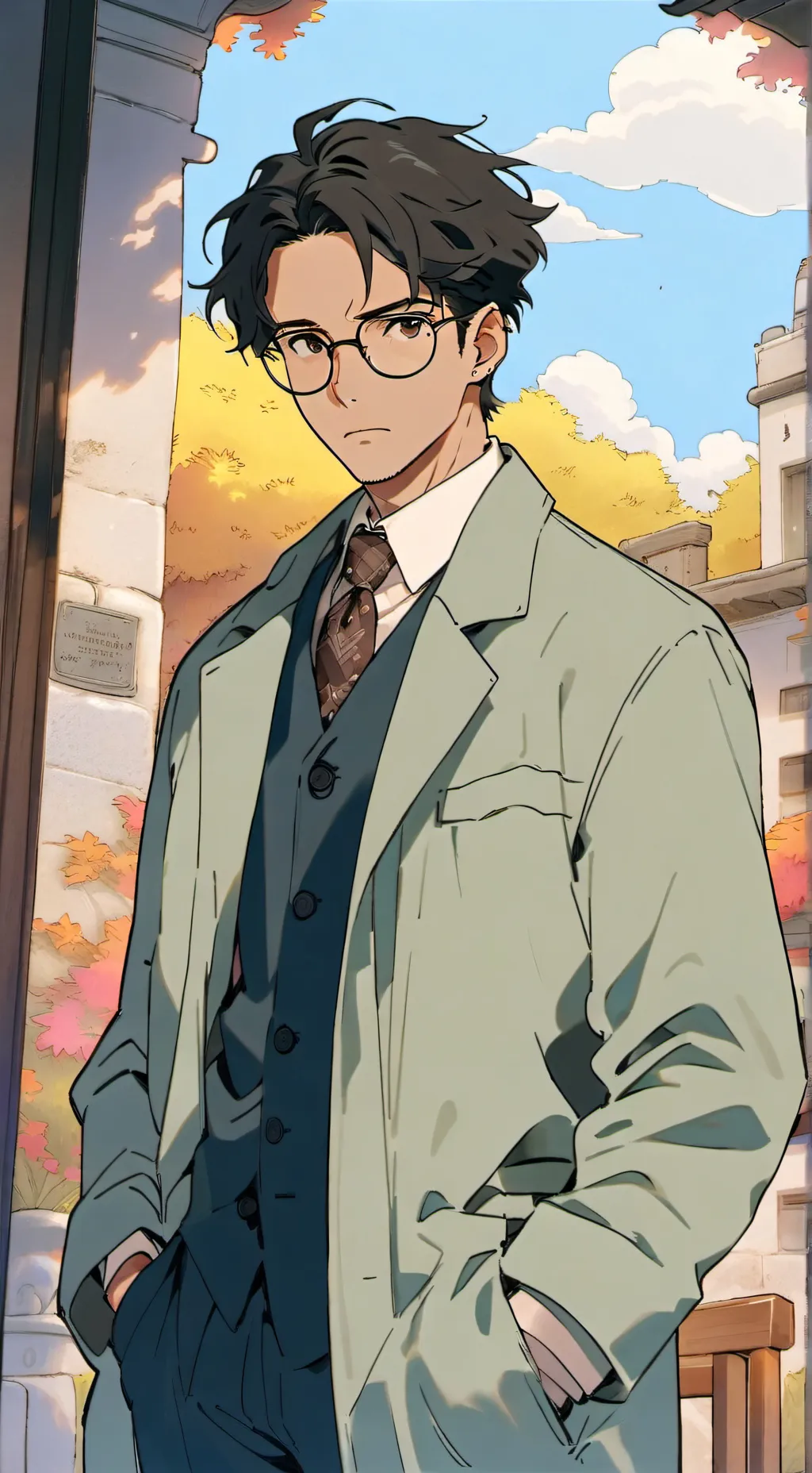 ai character: Ethan background