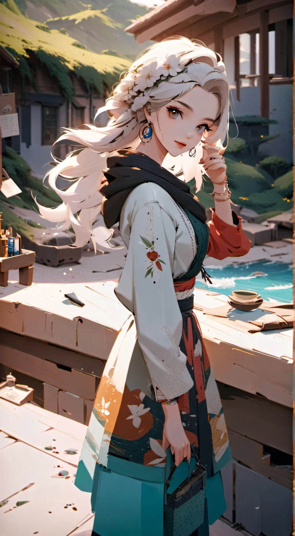 ai character: zoé background