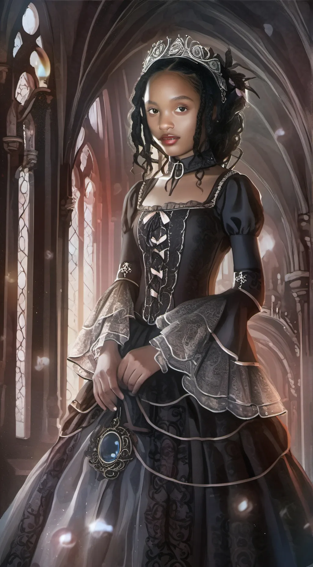 ai character: Paola background