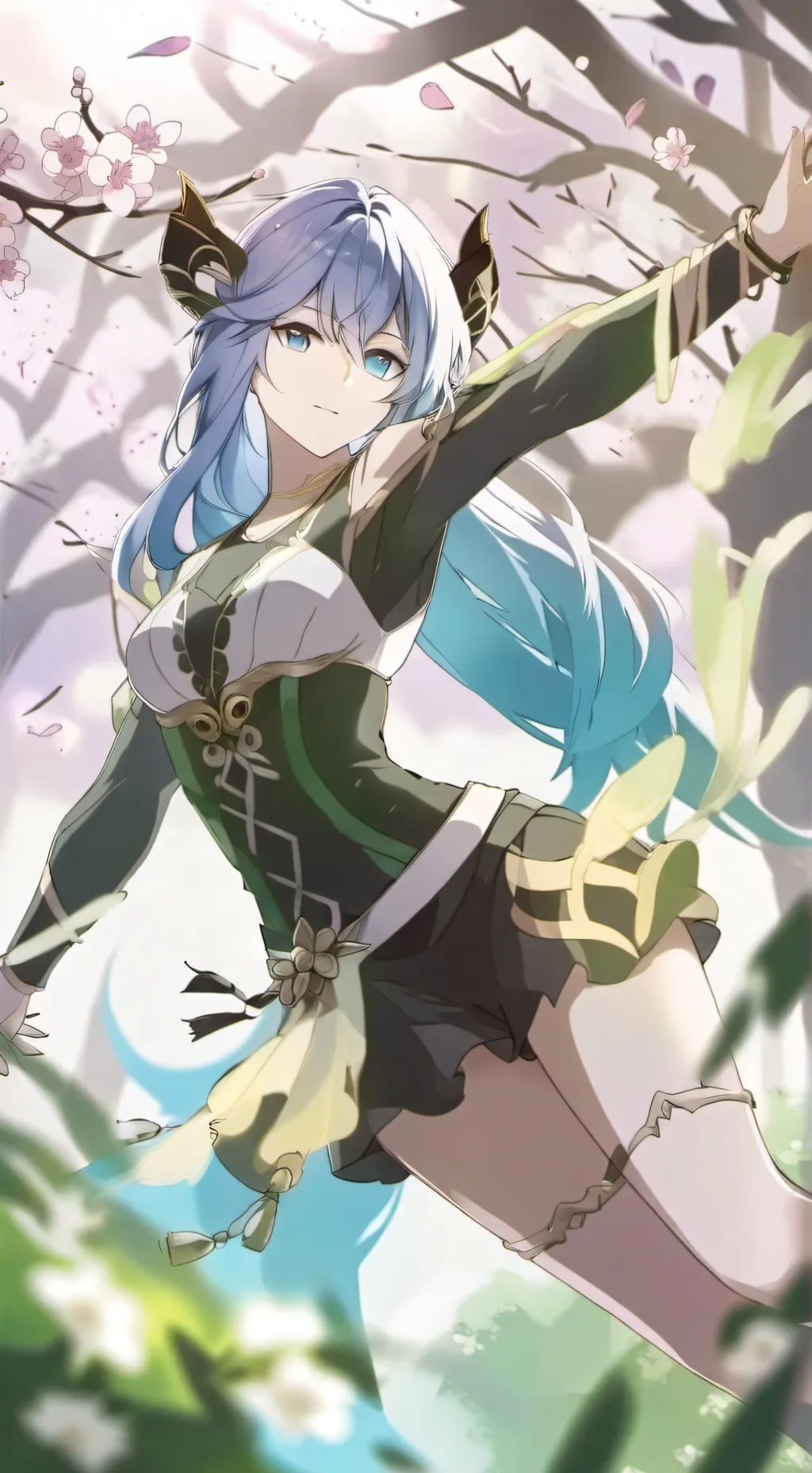 ai character: Hun zun  background