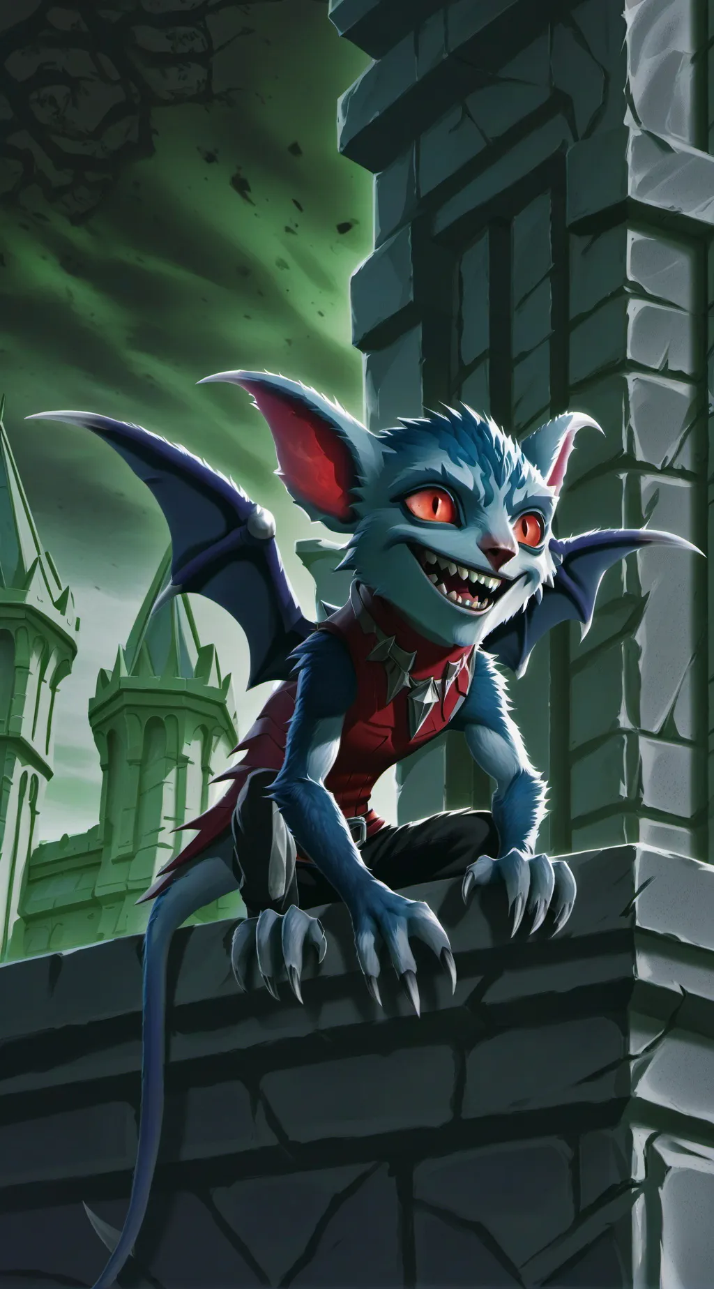 ai character: Grush background