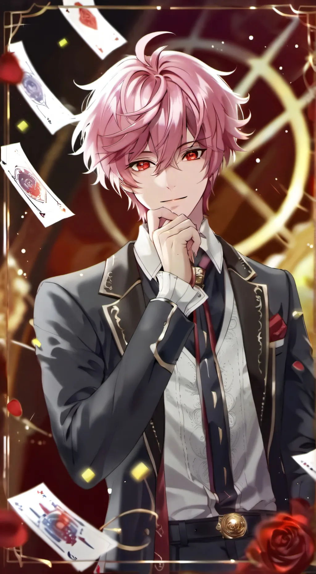 ai character: masquerade  background