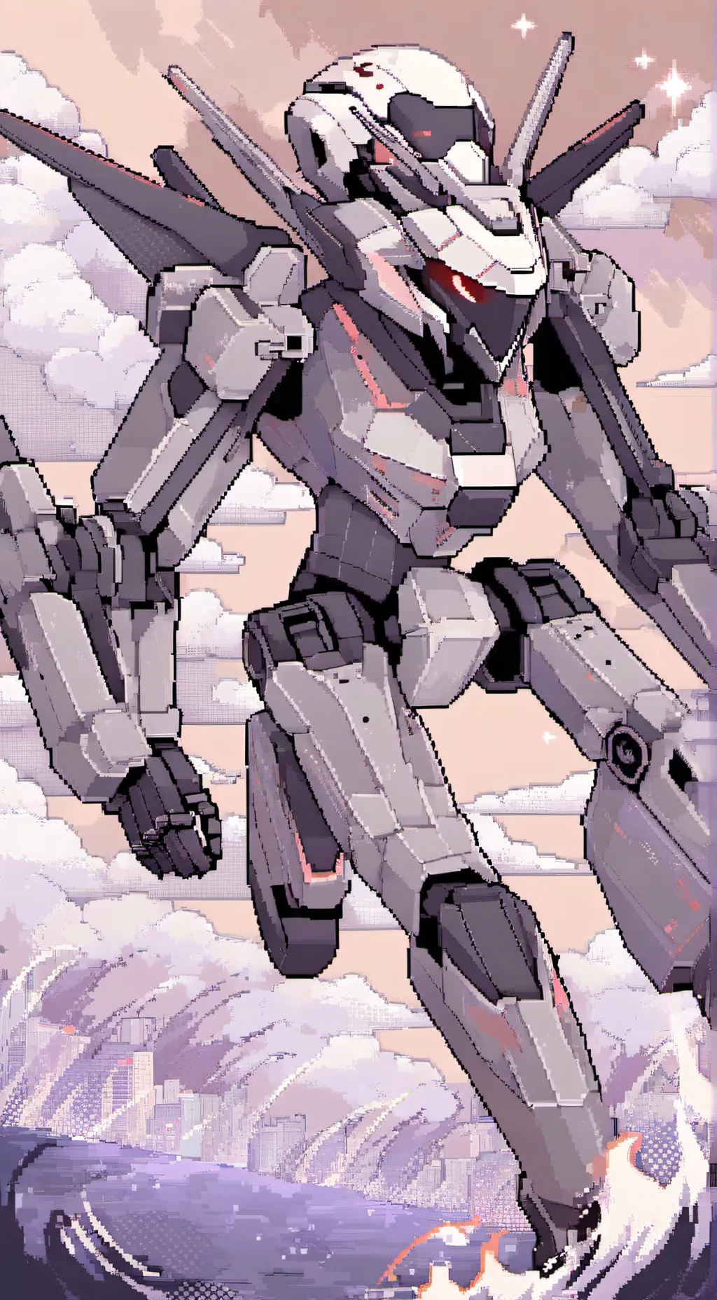 ai character: Murder drone 🇪🇦 background