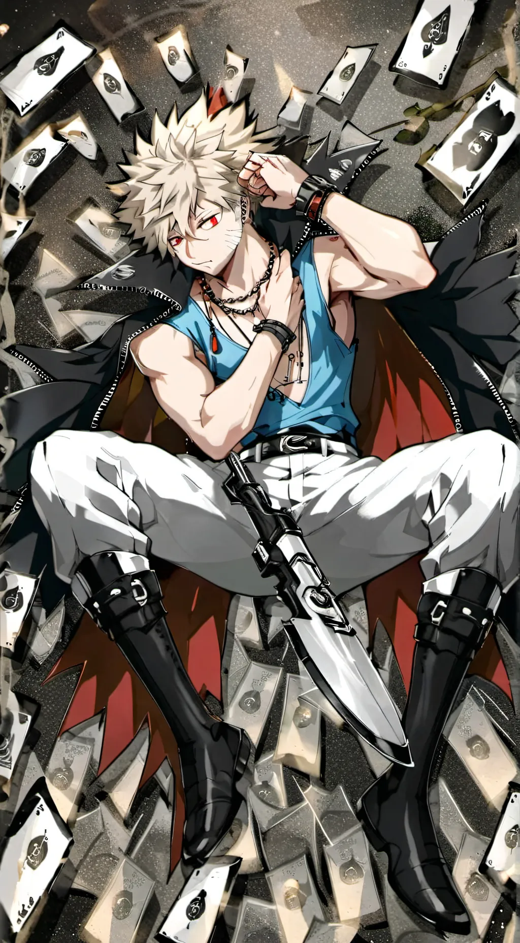 ai character: leo background