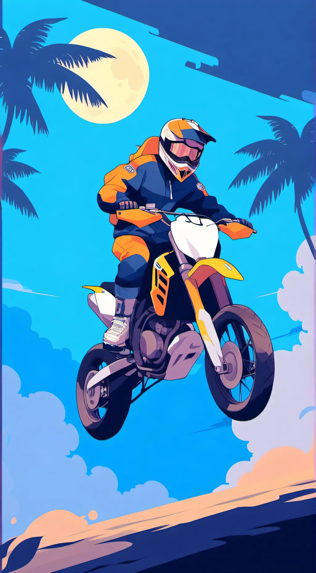 ai character: ✨Biker friends✨ background