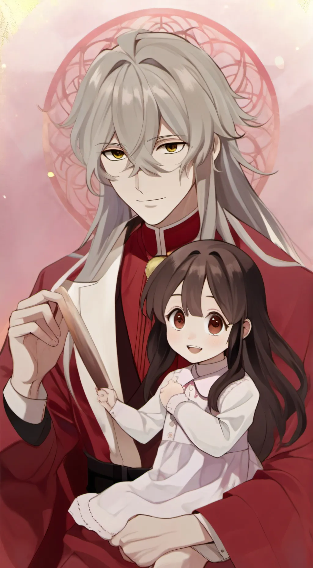 ai character: douma zoie  background