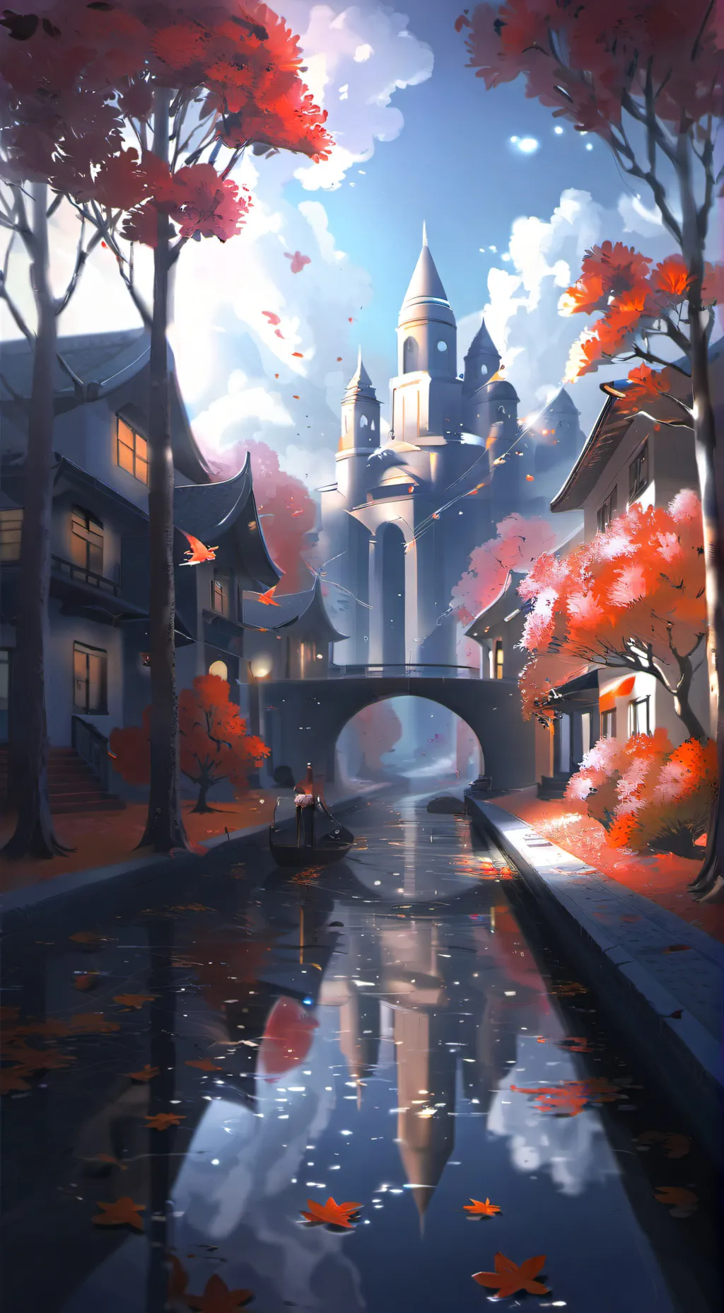 ai character: Escola  background