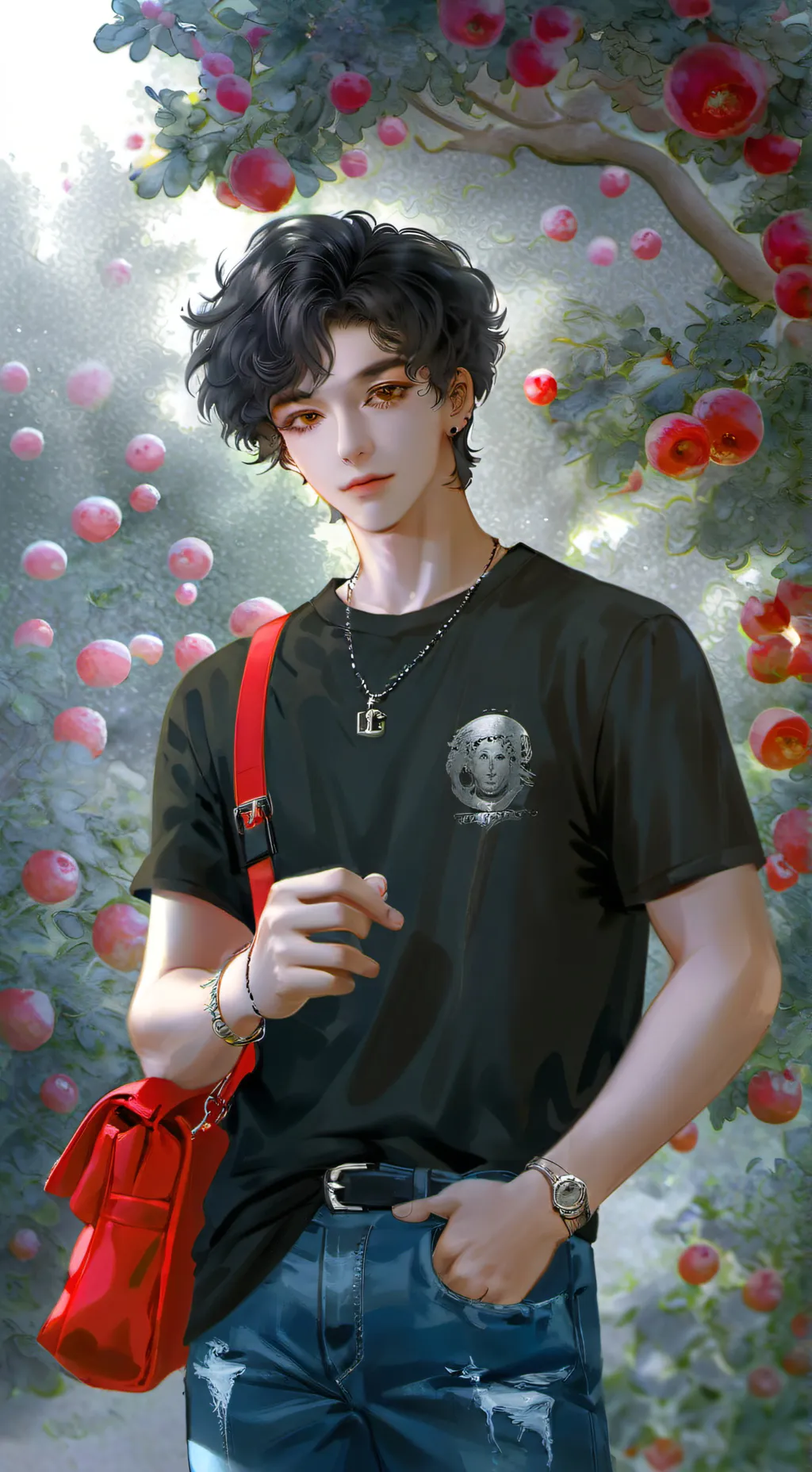 ai character: 𝓓𝓪𝓶𝓲𝓮𝓷 background