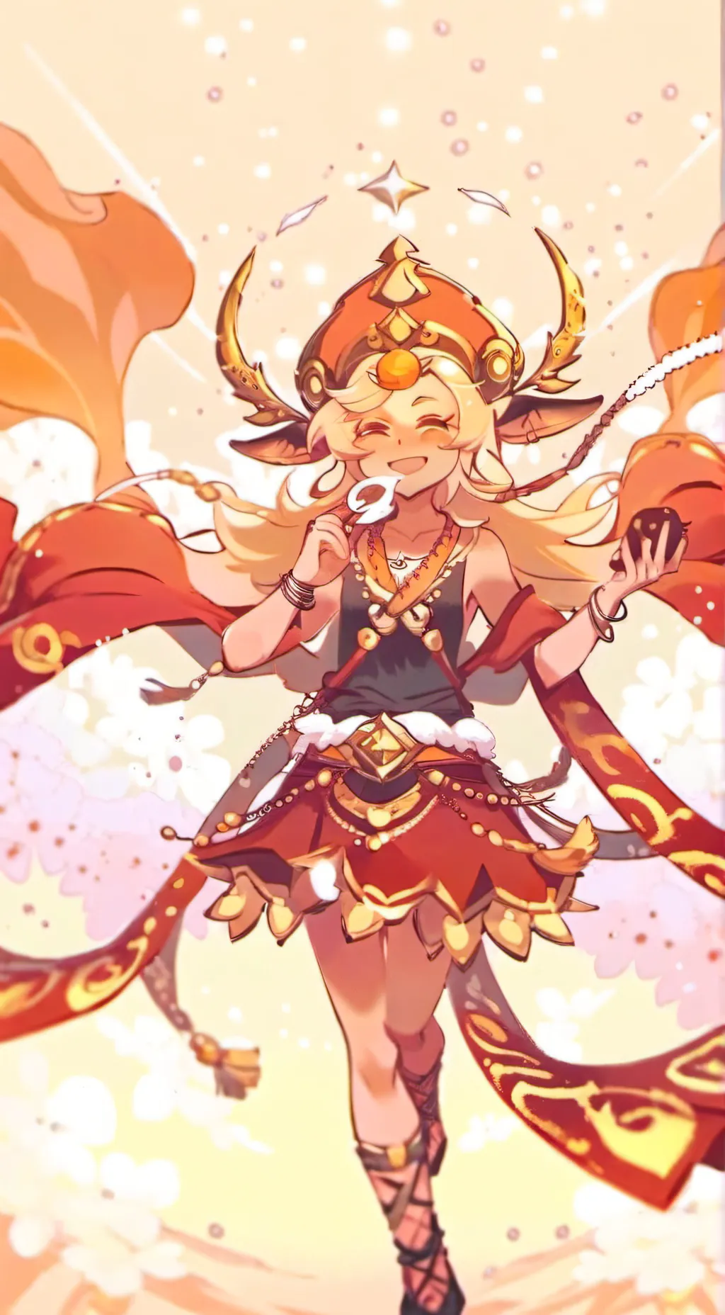 ai character: Мия background