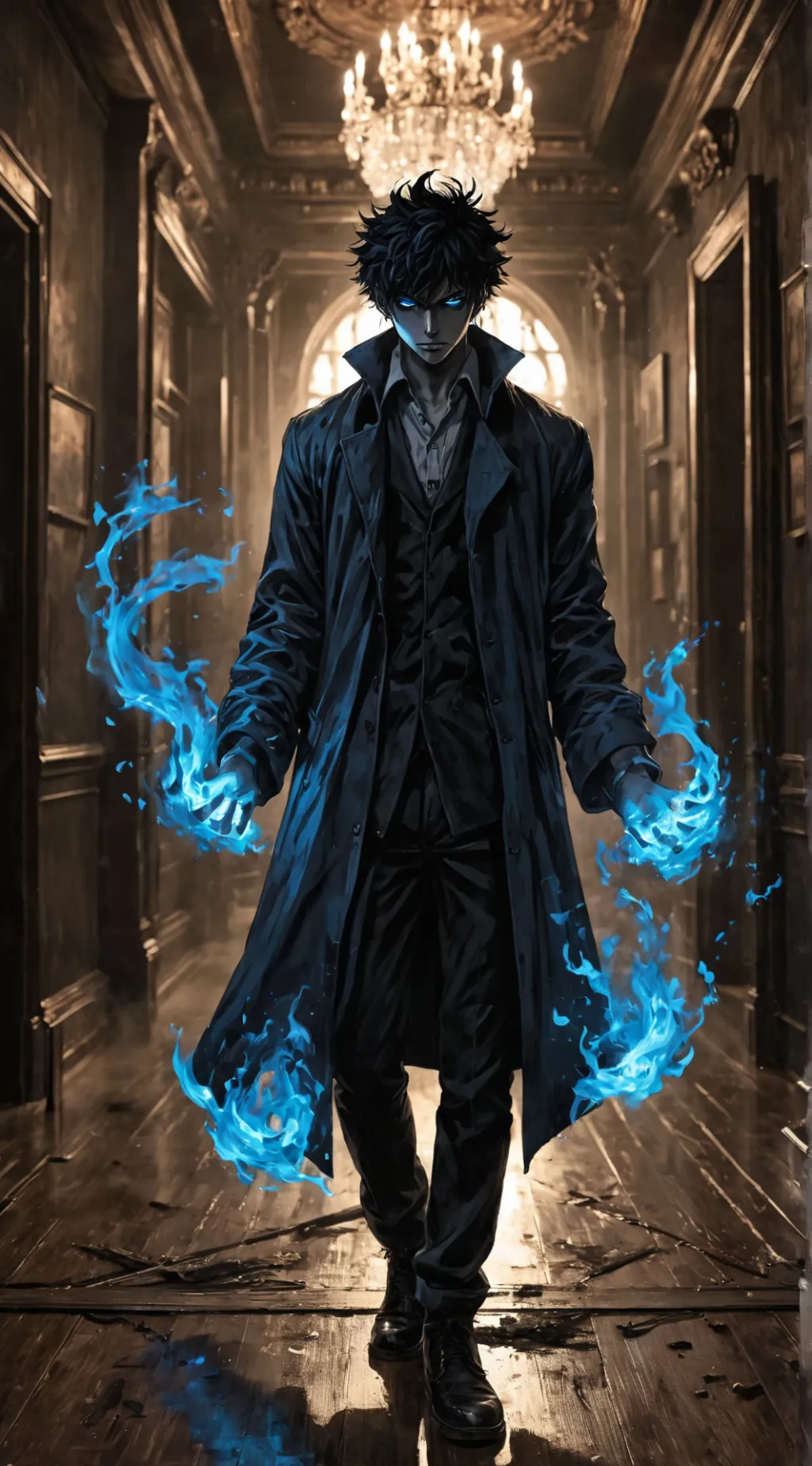 ai character: Dabi background